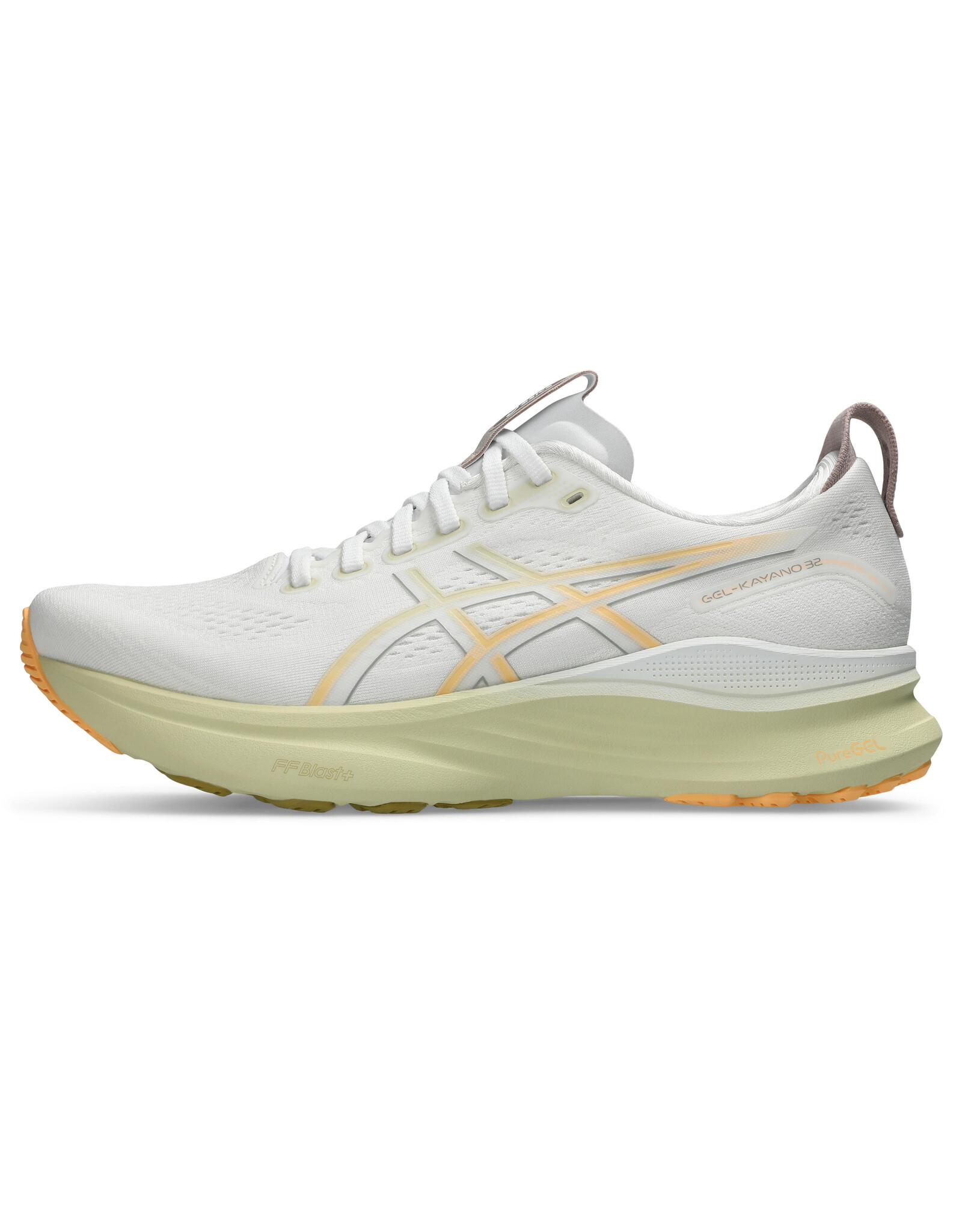Asics GEL-KAYANO 32-Heren-WHITE/ORANGE GLOW