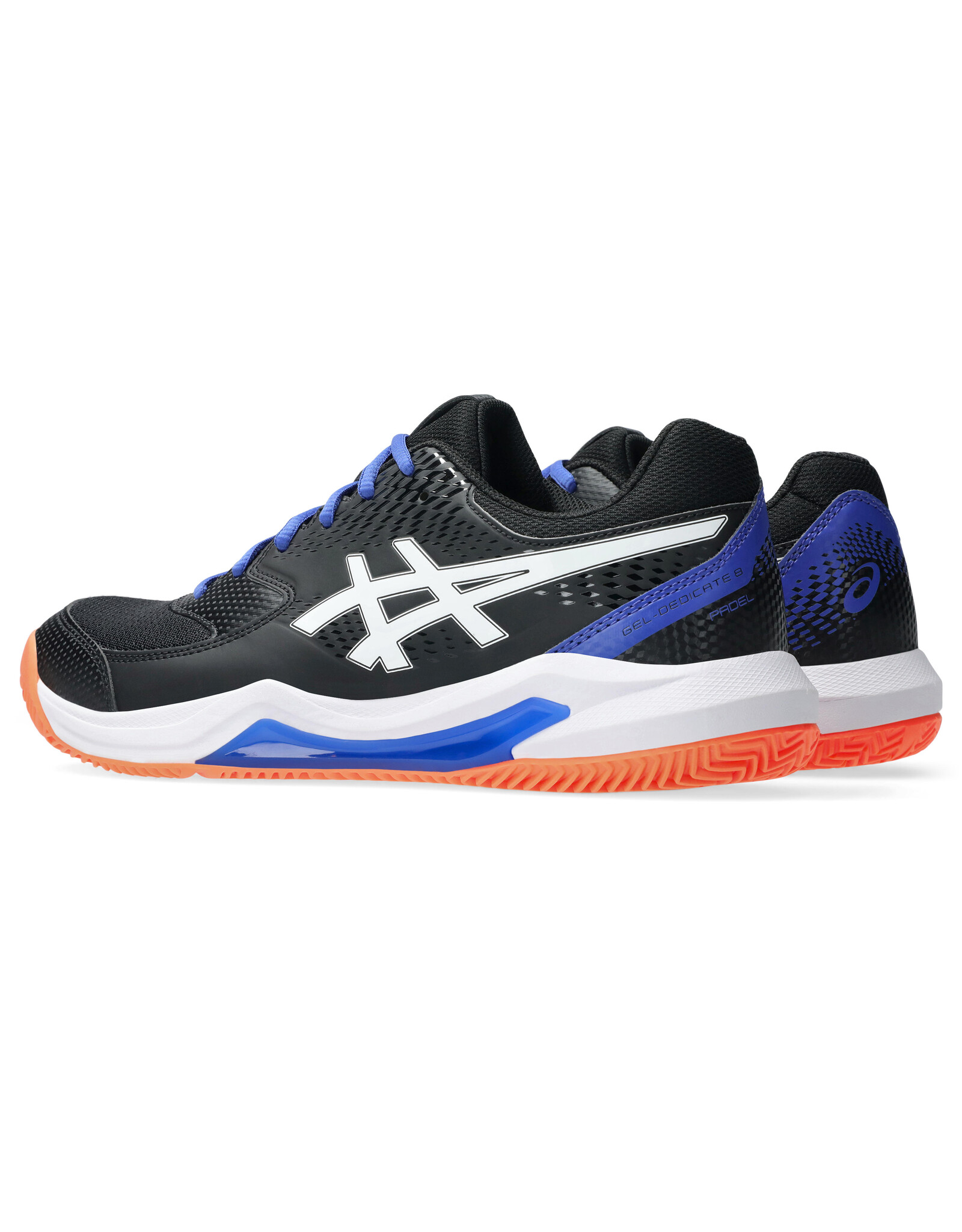 Asics GEL-DEDICATE 8 PADEL-Heren-BLACK / WHITE