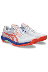 Asics GAME FF PADEL-Heren-WHITE/VIVID CORAL