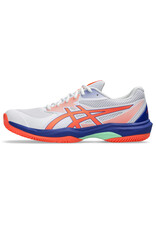 Asics GAME FF PADEL-Heren-WHITE/VIVID CORAL