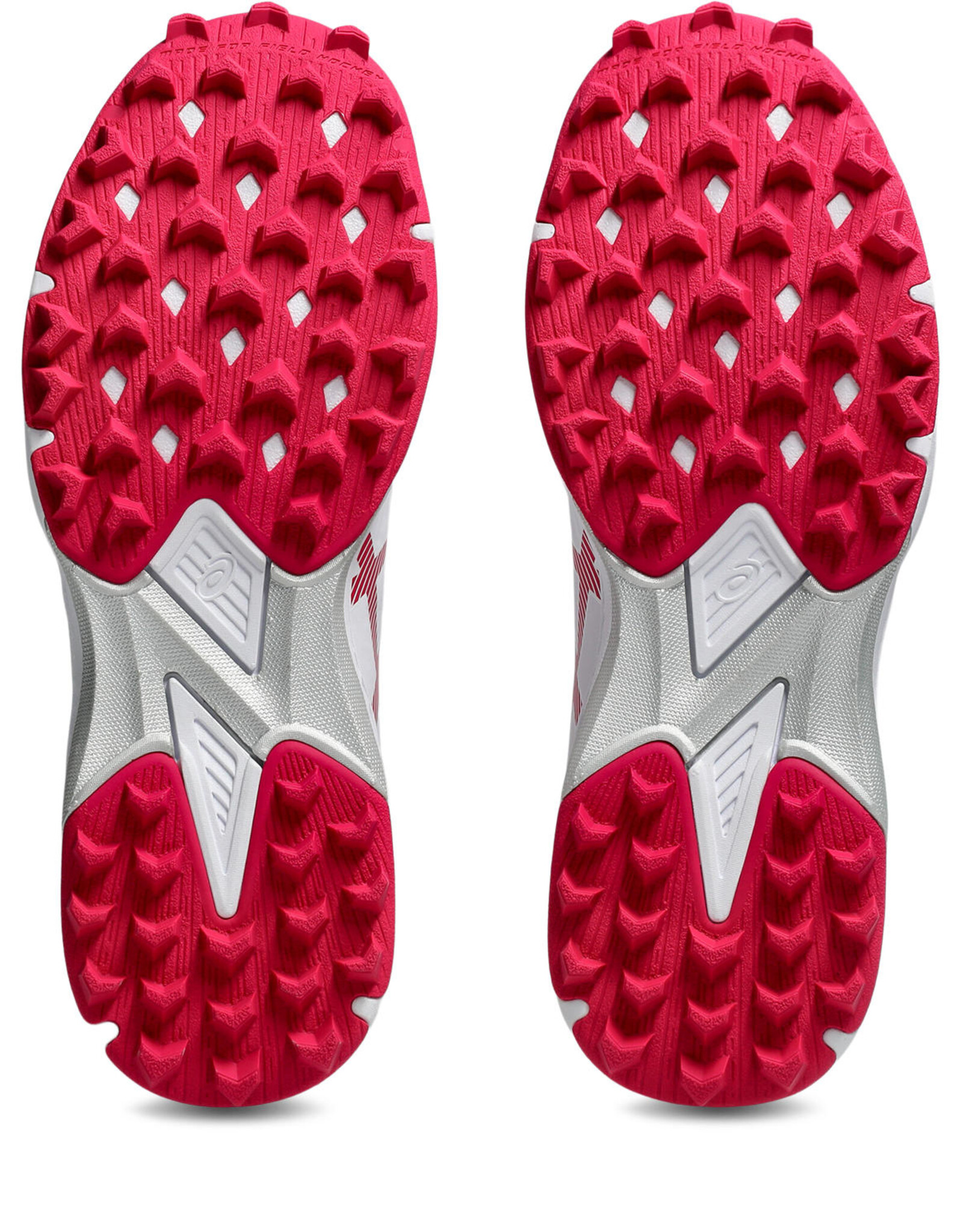 Asics FIELD ULTIMATE FF 2-Dames-WHITE/BRIGHT ROSE