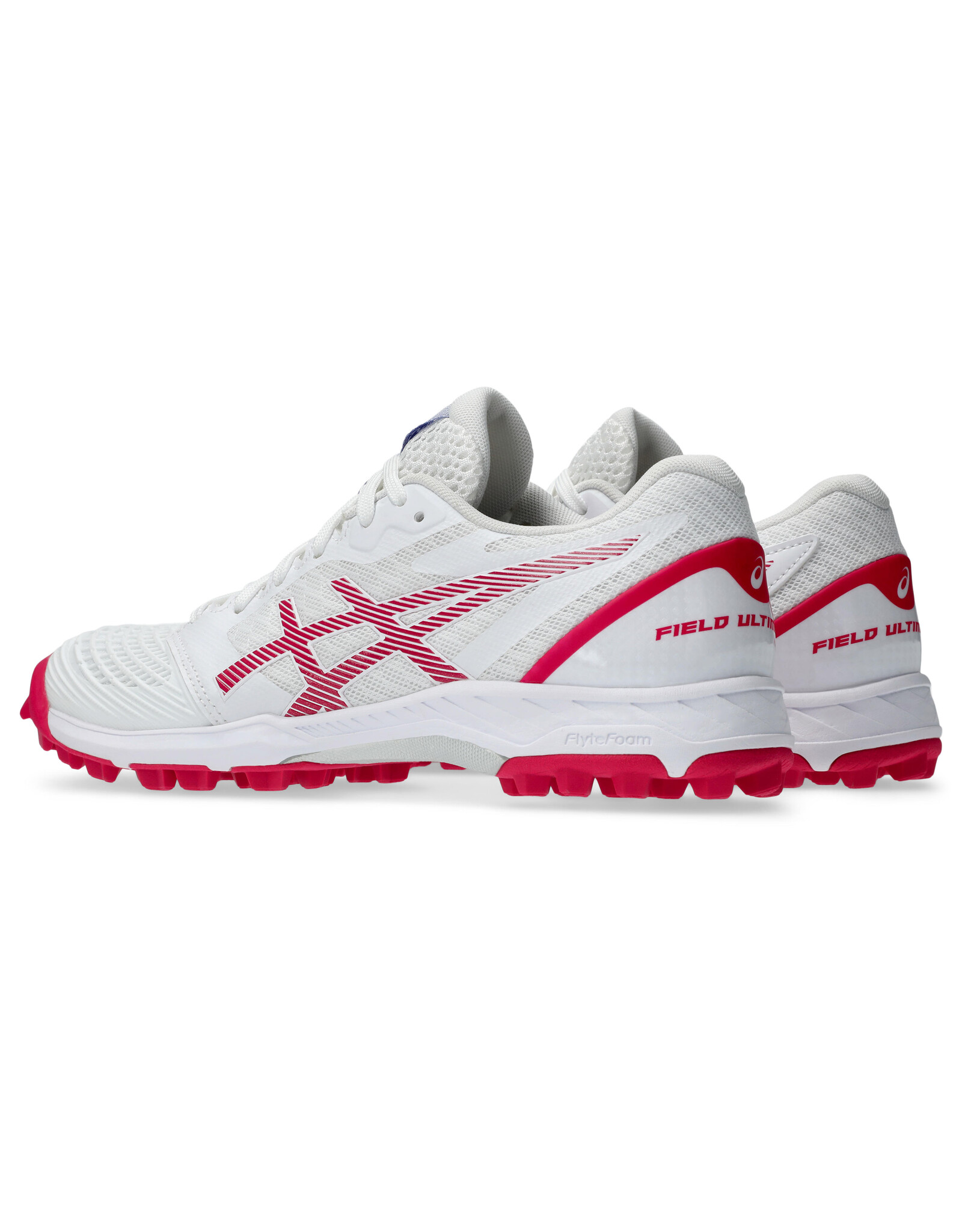 Asics FIELD ULTIMATE FF 2-Dames-WHITE/BRIGHT ROSE