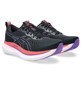 Asics GLIDERIDE MAX-Heren-BLACK/FLASH RED