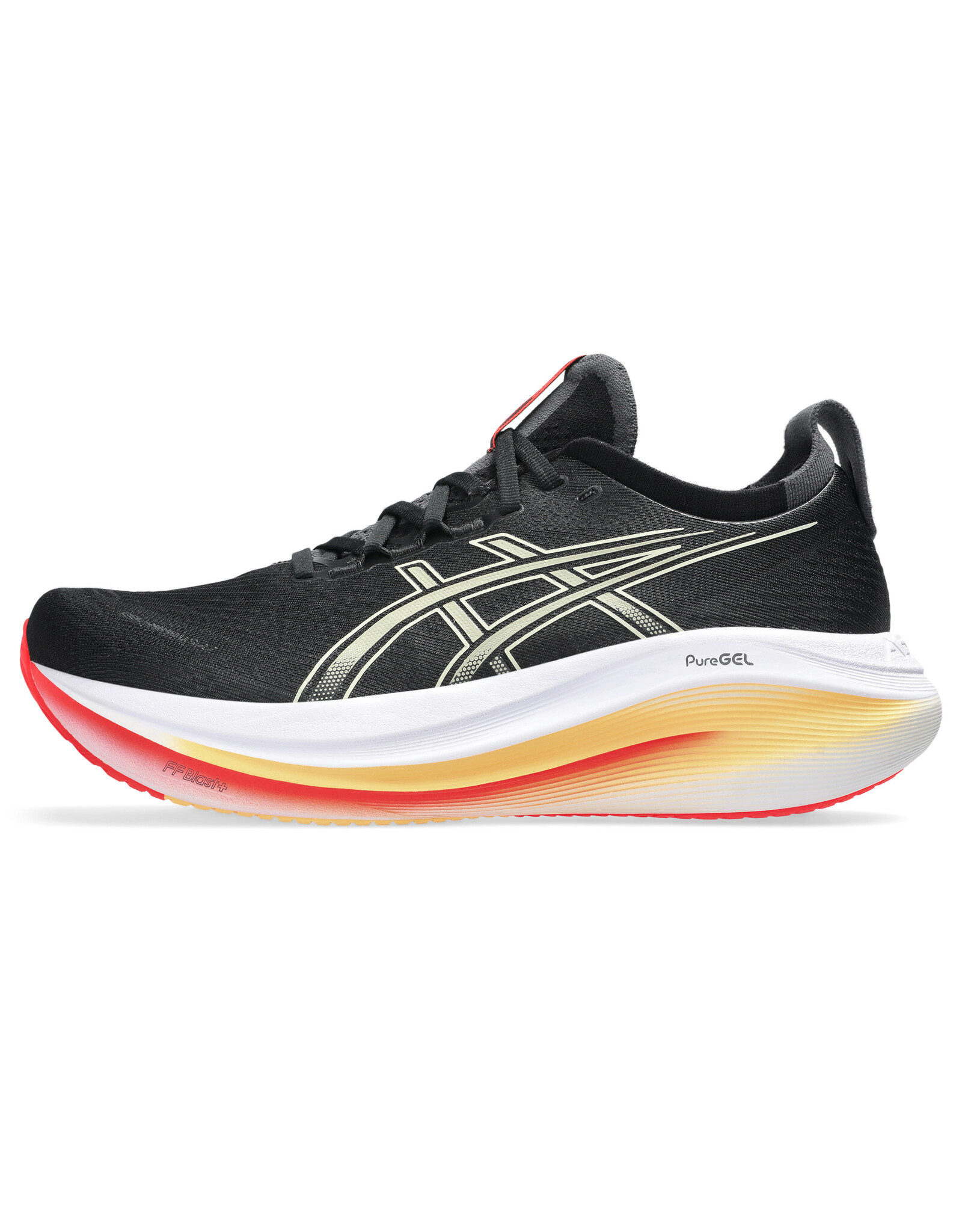 Asics GEL-NIMBUS 27-Heren-BLACK/KHAKI