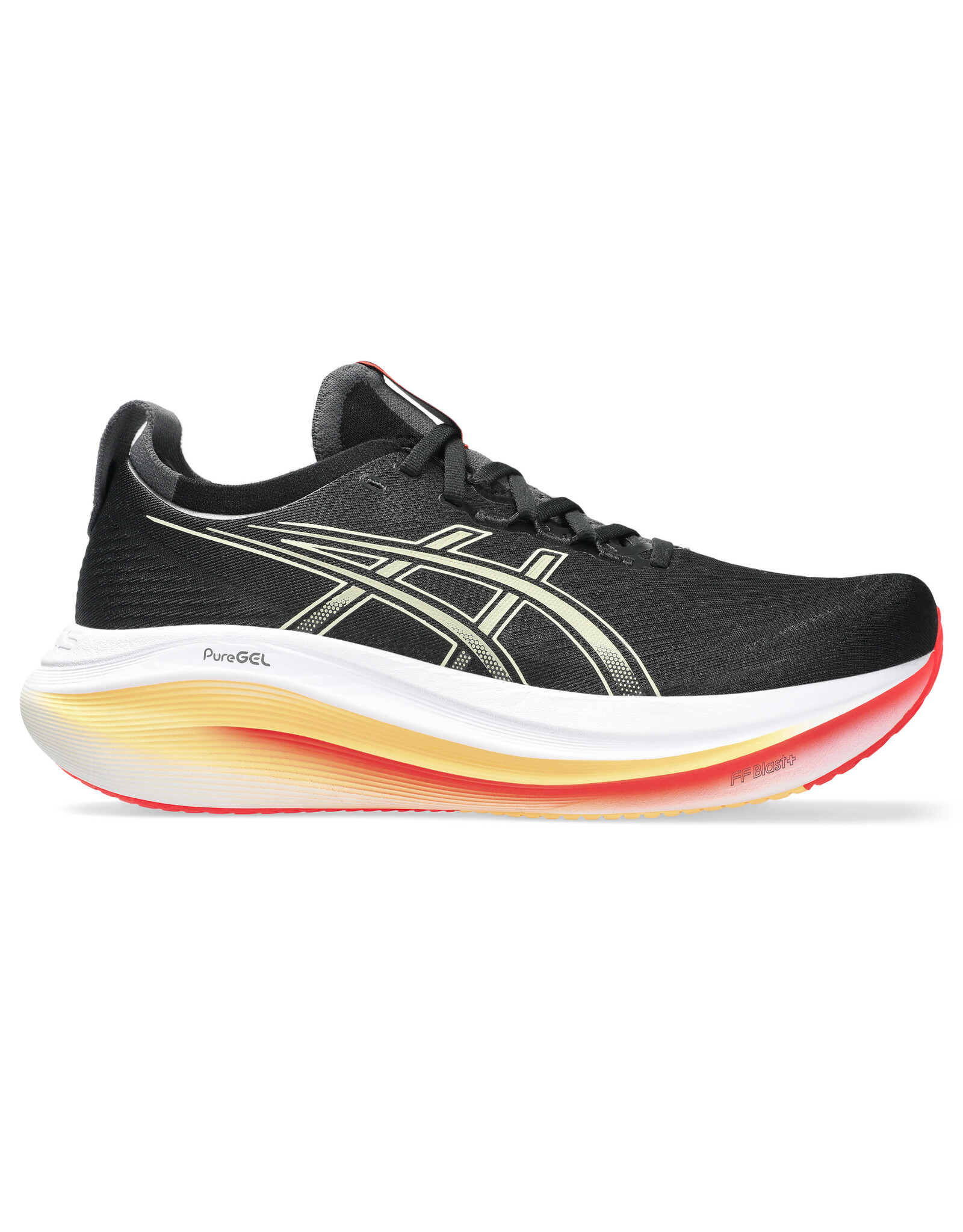 Asics GEL-NIMBUS 27-Heren-BLACK/KHAKI