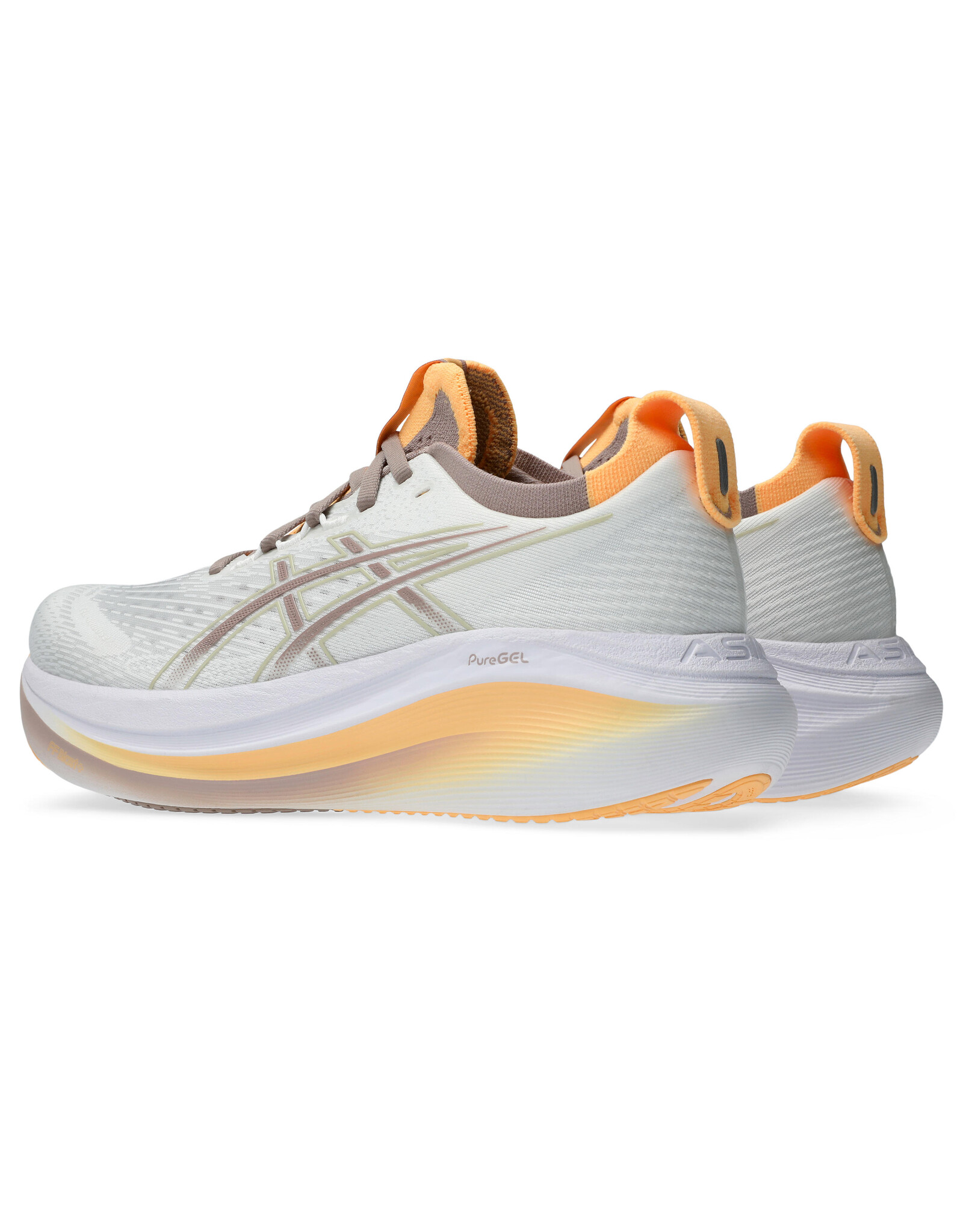 Asics GEL-NIMBUS 27-Dames-WHITE/FAWN