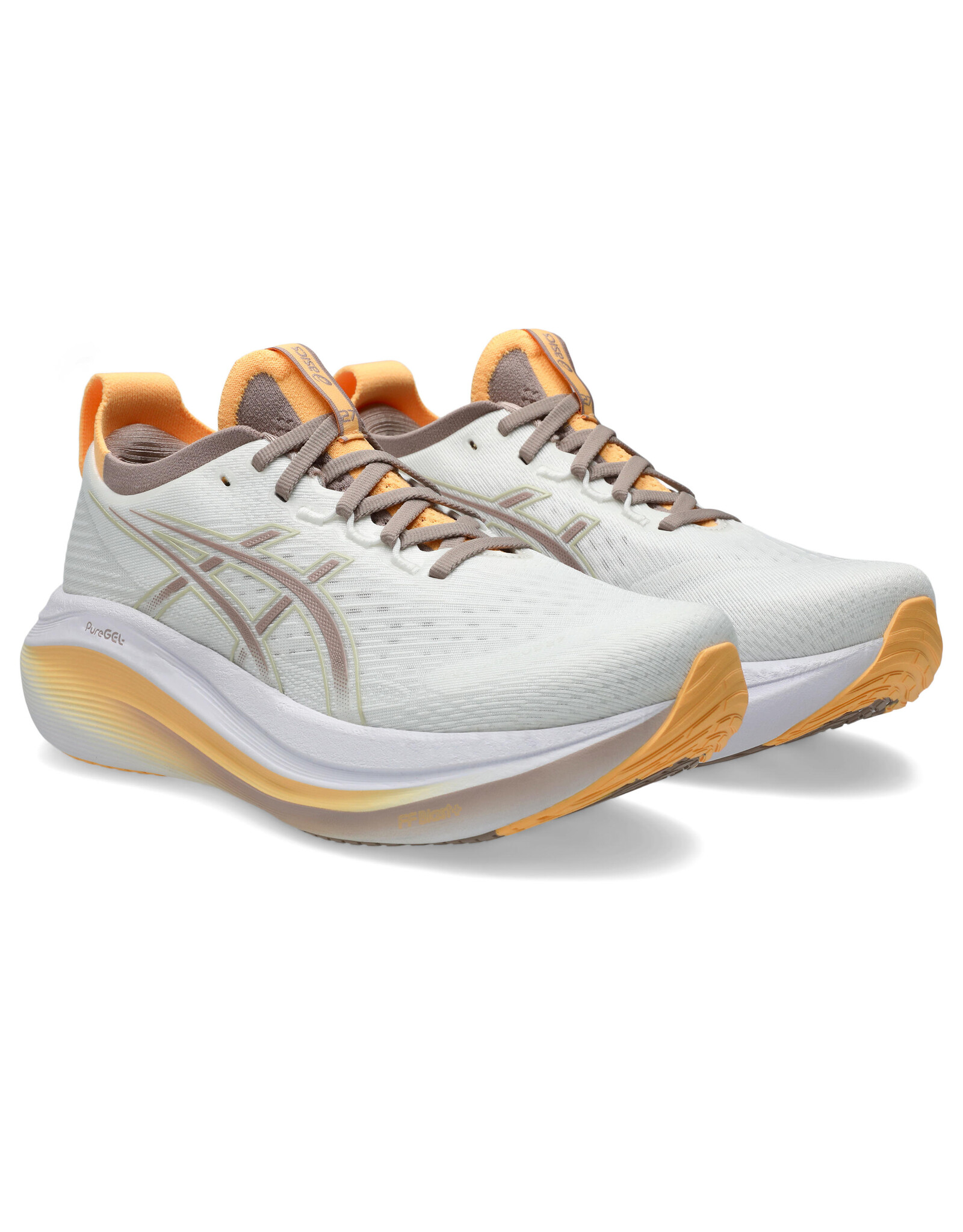 Asics GEL-NIMBUS 27-Dames-WHITE/FAWN