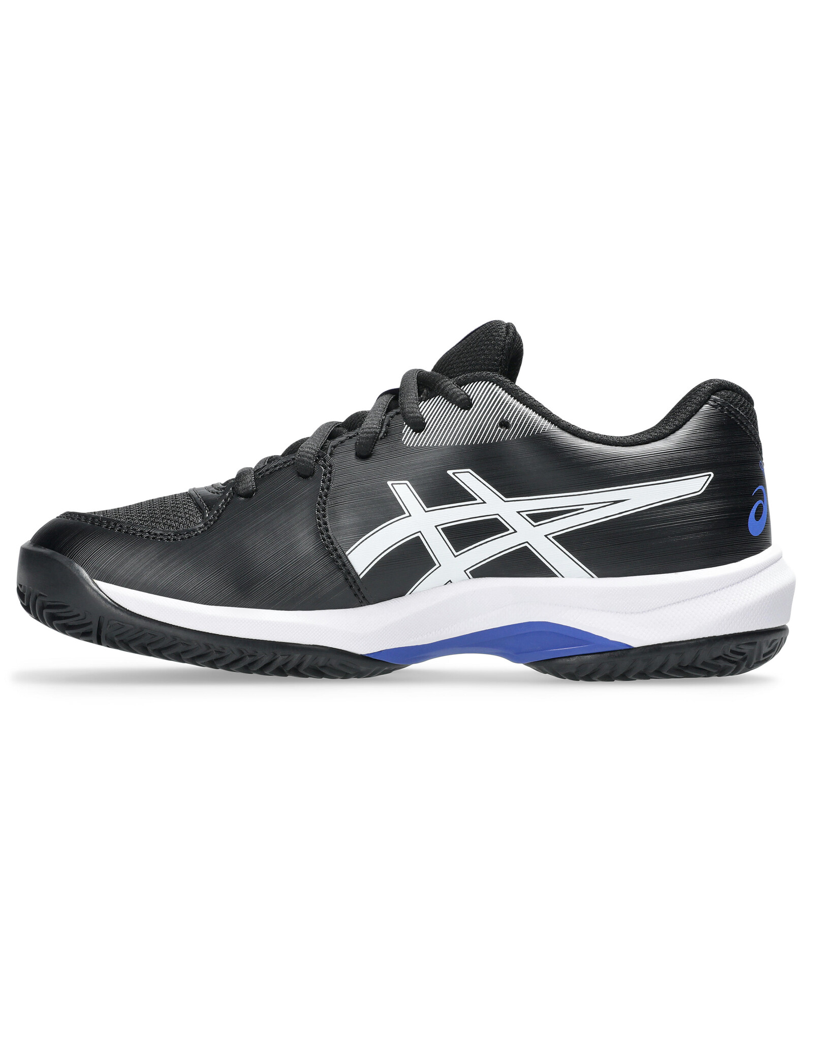 Asics GEL-GAME GS CLAY/OC-Kinderen-BLACK/WHITE