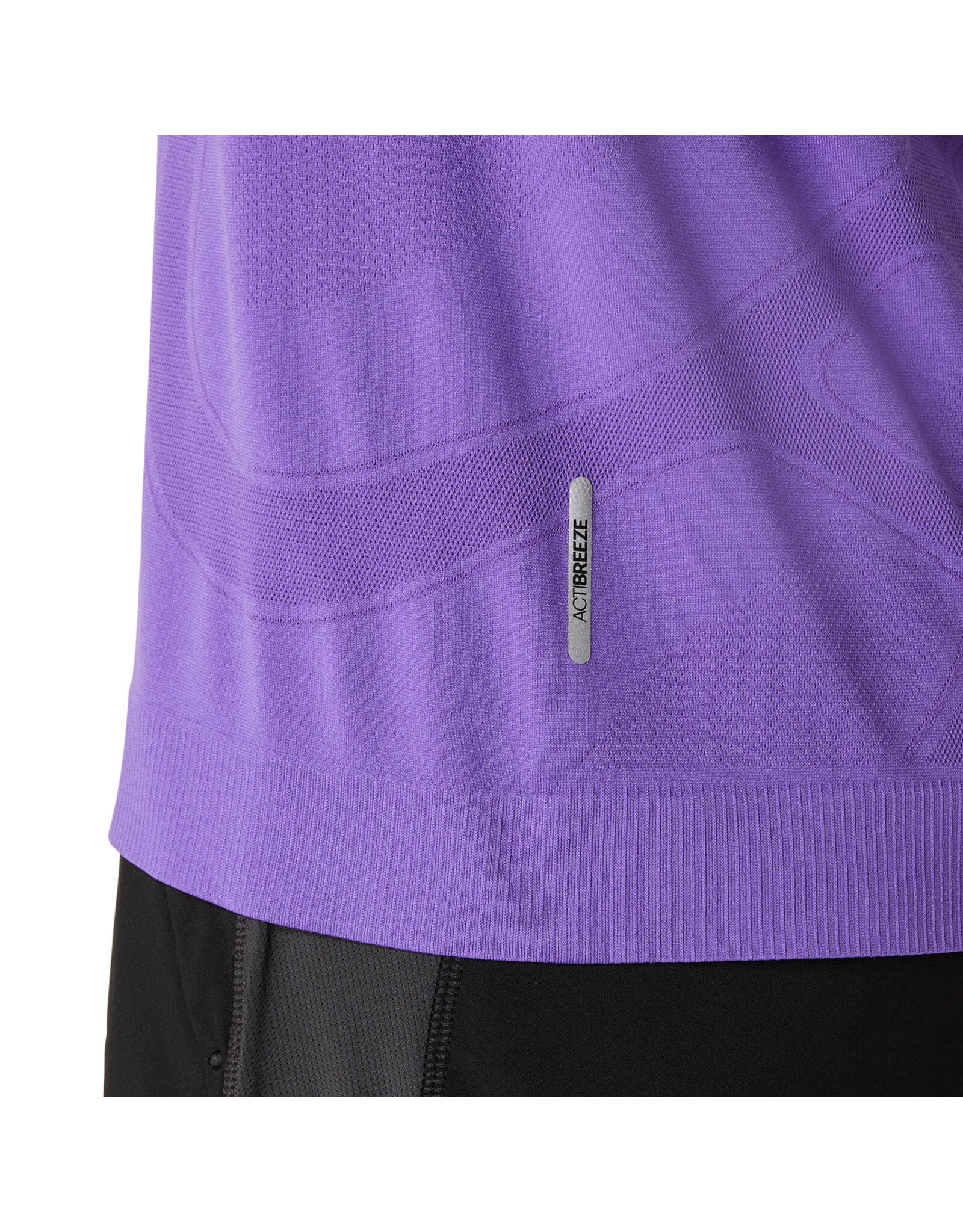 Asics ROAD SEAMLESS SS TOP-Heren-EDO PURPLE