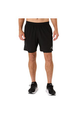 Asics ASICS CORE 2-N-1 7IN SHORT-Heren-PERFORMANCE BLACK/PERFORMANCE BLACK