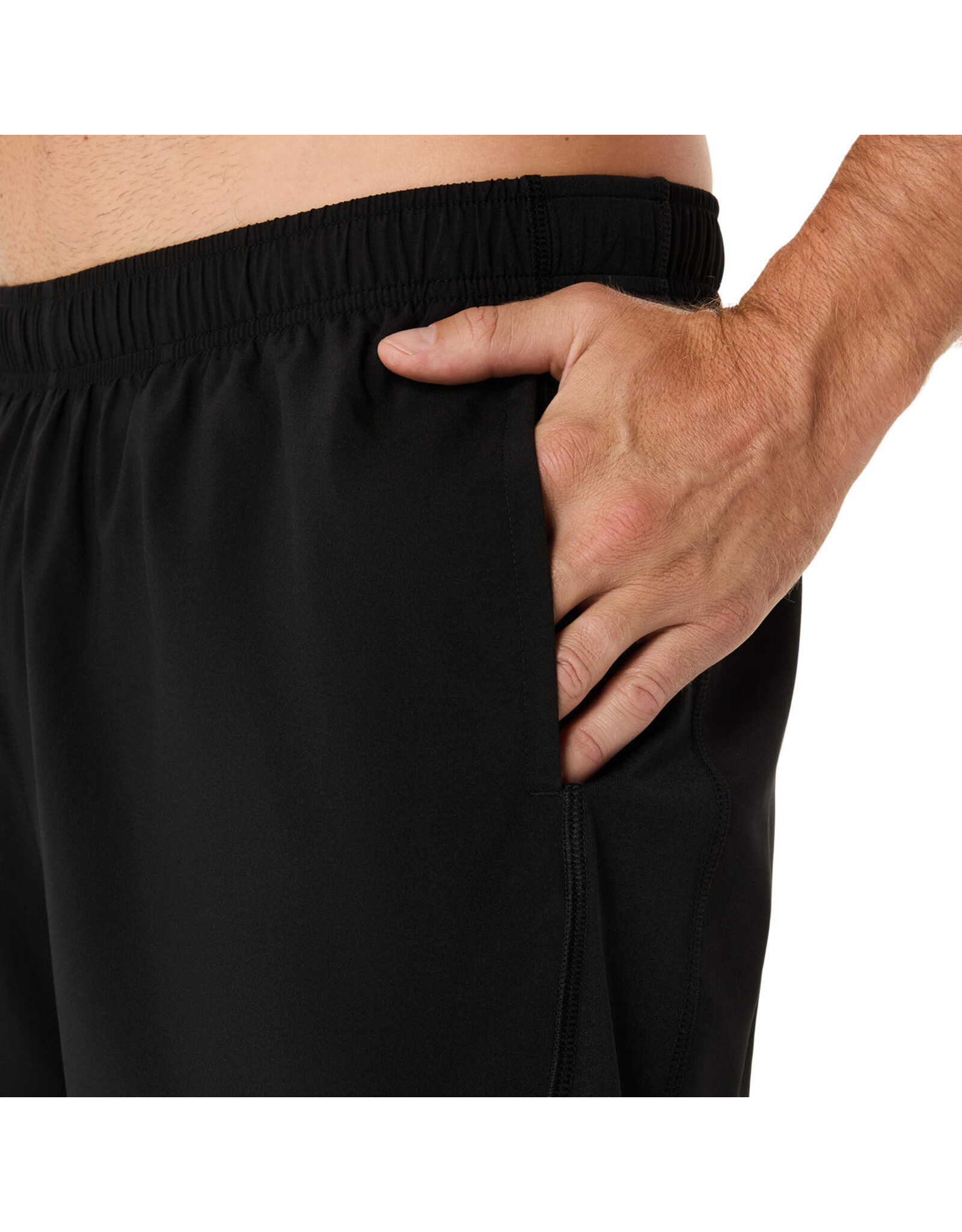 Asics ASICS CORE 2-N-1 7IN SHORT-Heren-PERFORMANCE BLACK/PERFORMANCE BLACK