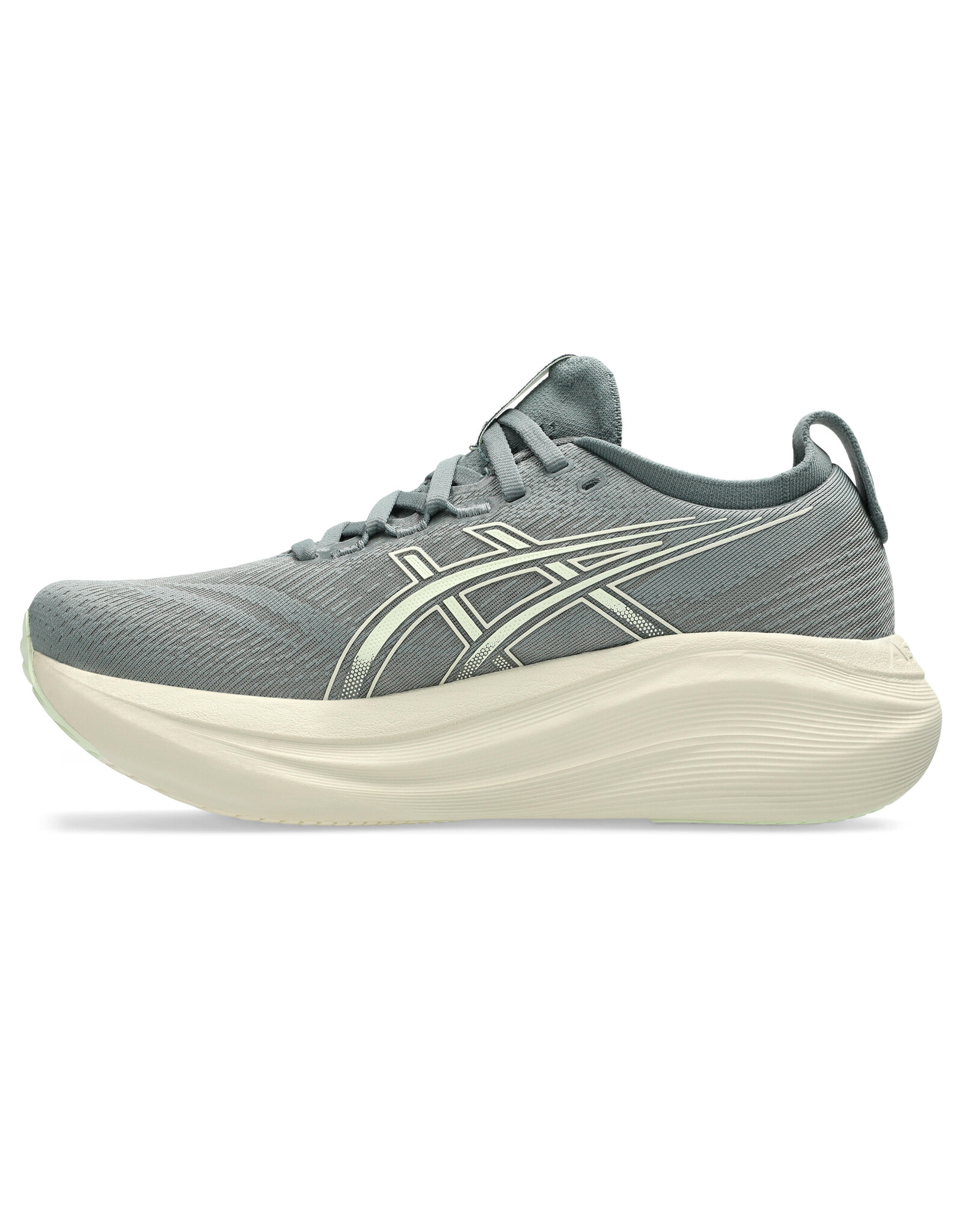 Asics GEL-NIMBUS 27-Dames-MONUMENT BLUE/WHISPER GREEN