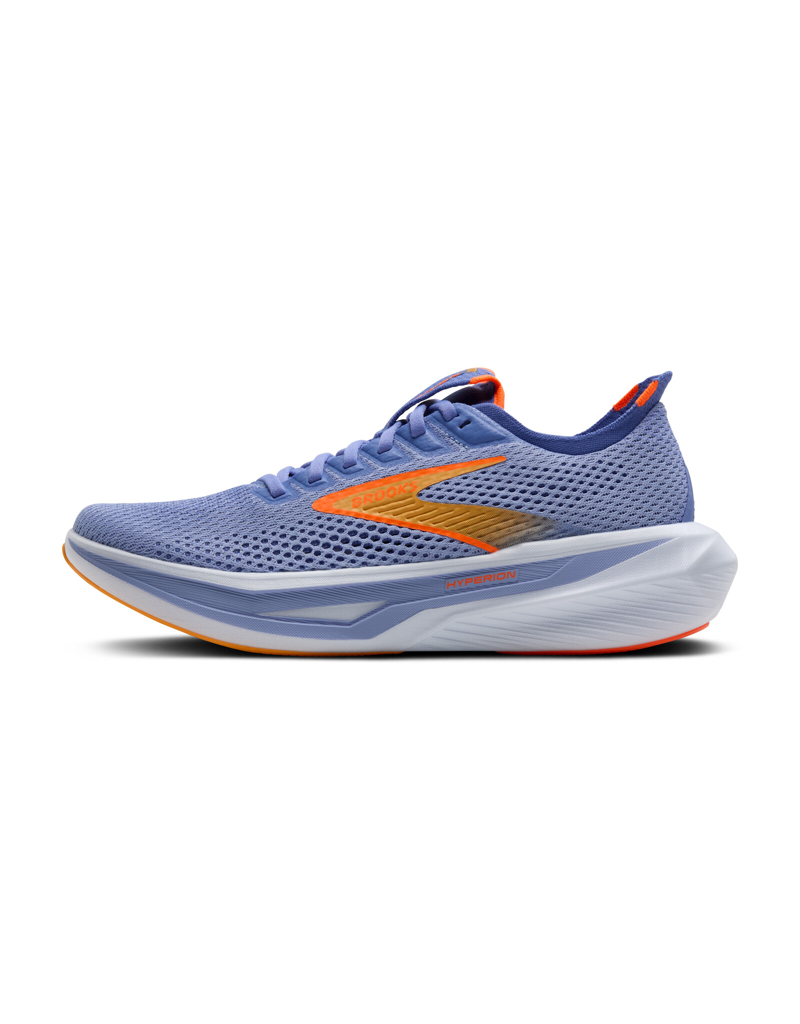 Brooks Hyperion 3-Dames-Blue Heron/Orange/White