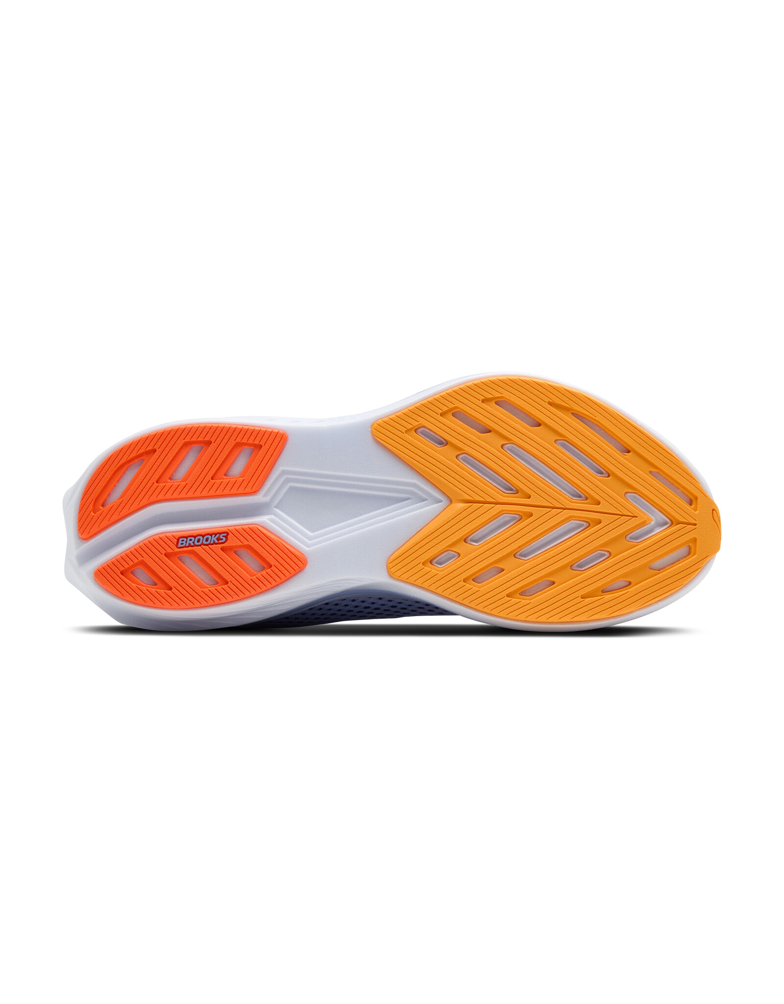 Brooks Hyperion 3-Dames-Blue Heron/Orange/White