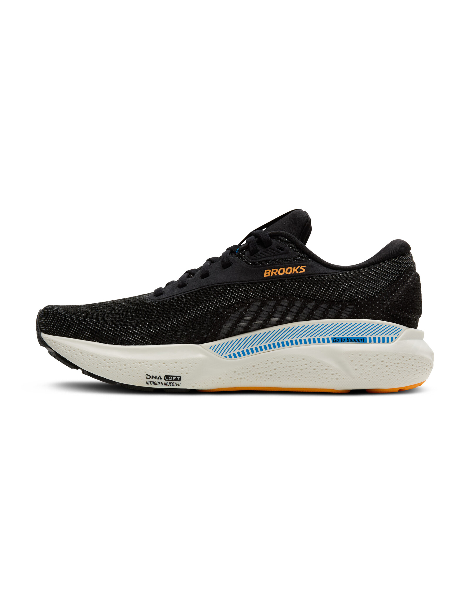Brooks Adrenaline GTS 24-Heren-Black/Ebony/Cloissonne