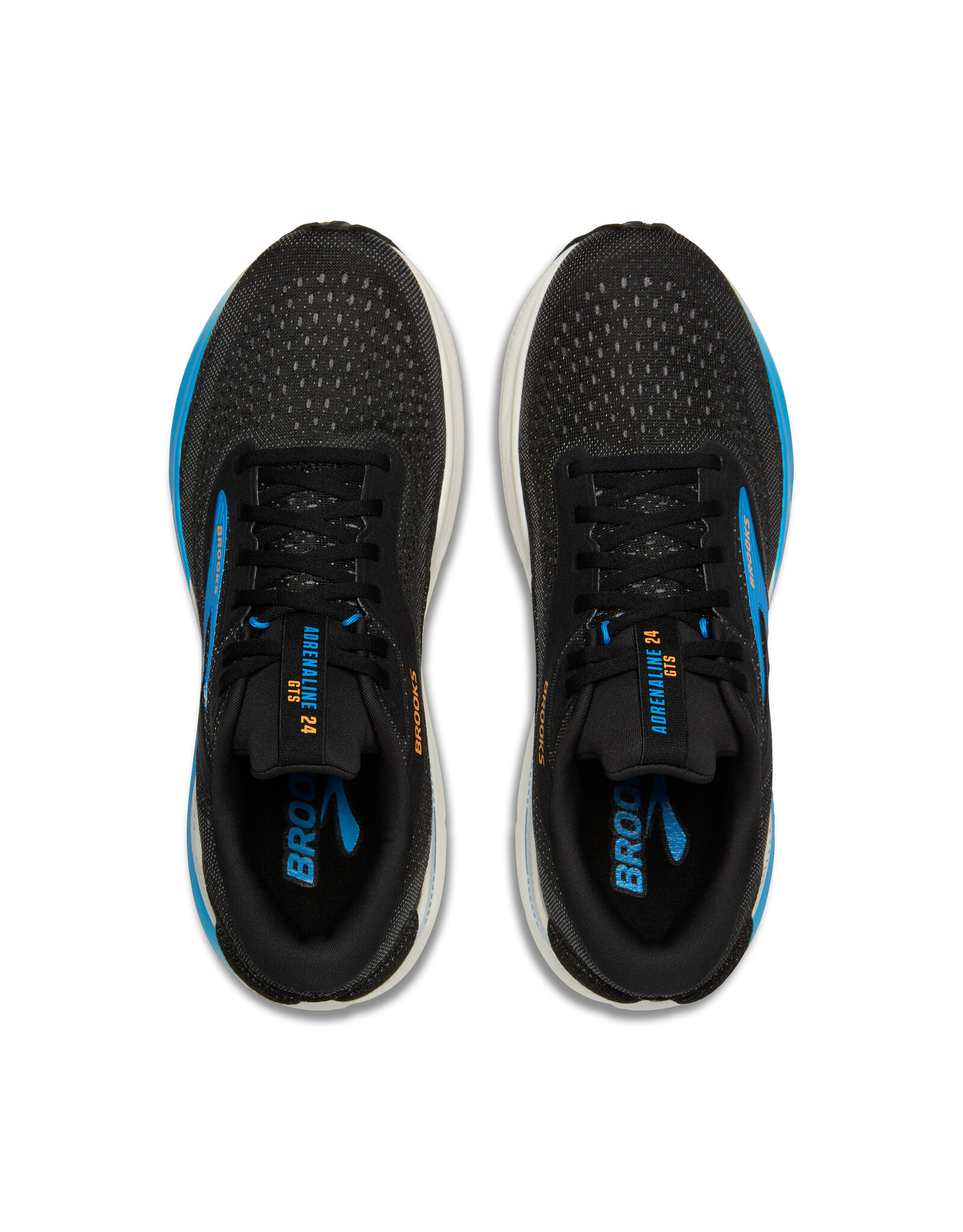 Brooks Adrenaline GTS 24-Heren-Black/Ebony/Cloissonne