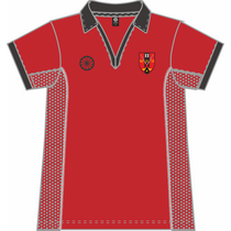 The Indian Maharadja Women Tech Tee Hudito-red