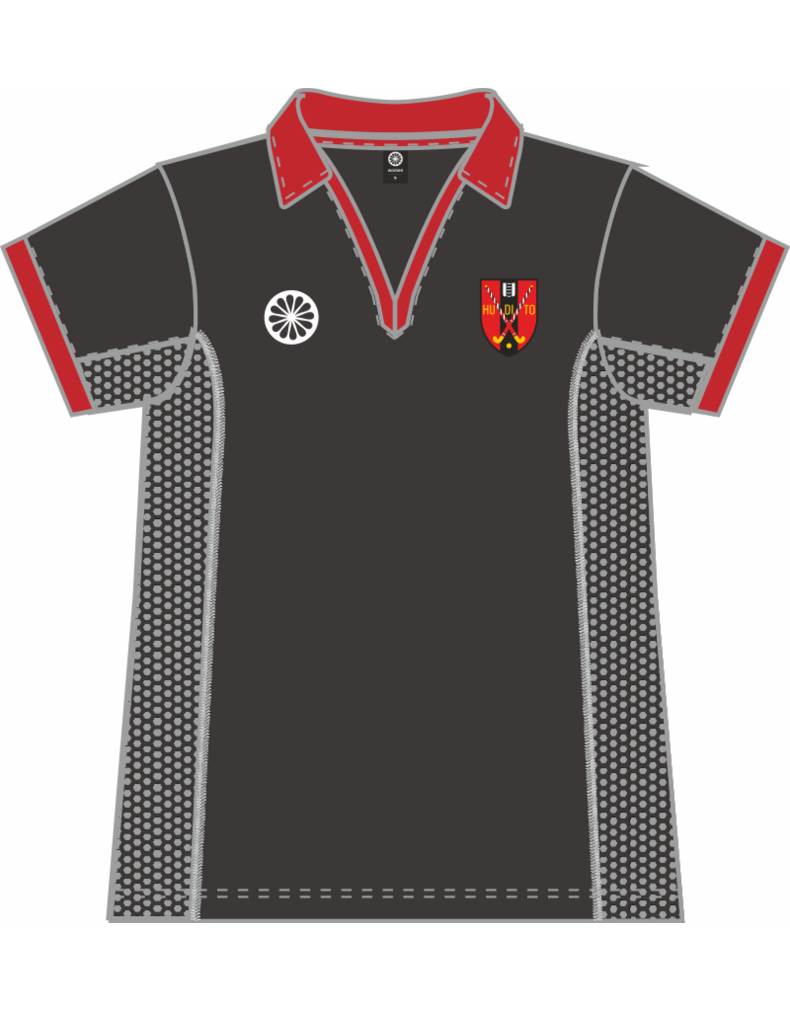 The Indian Maharadja Girls Tech Tee Hudito-black