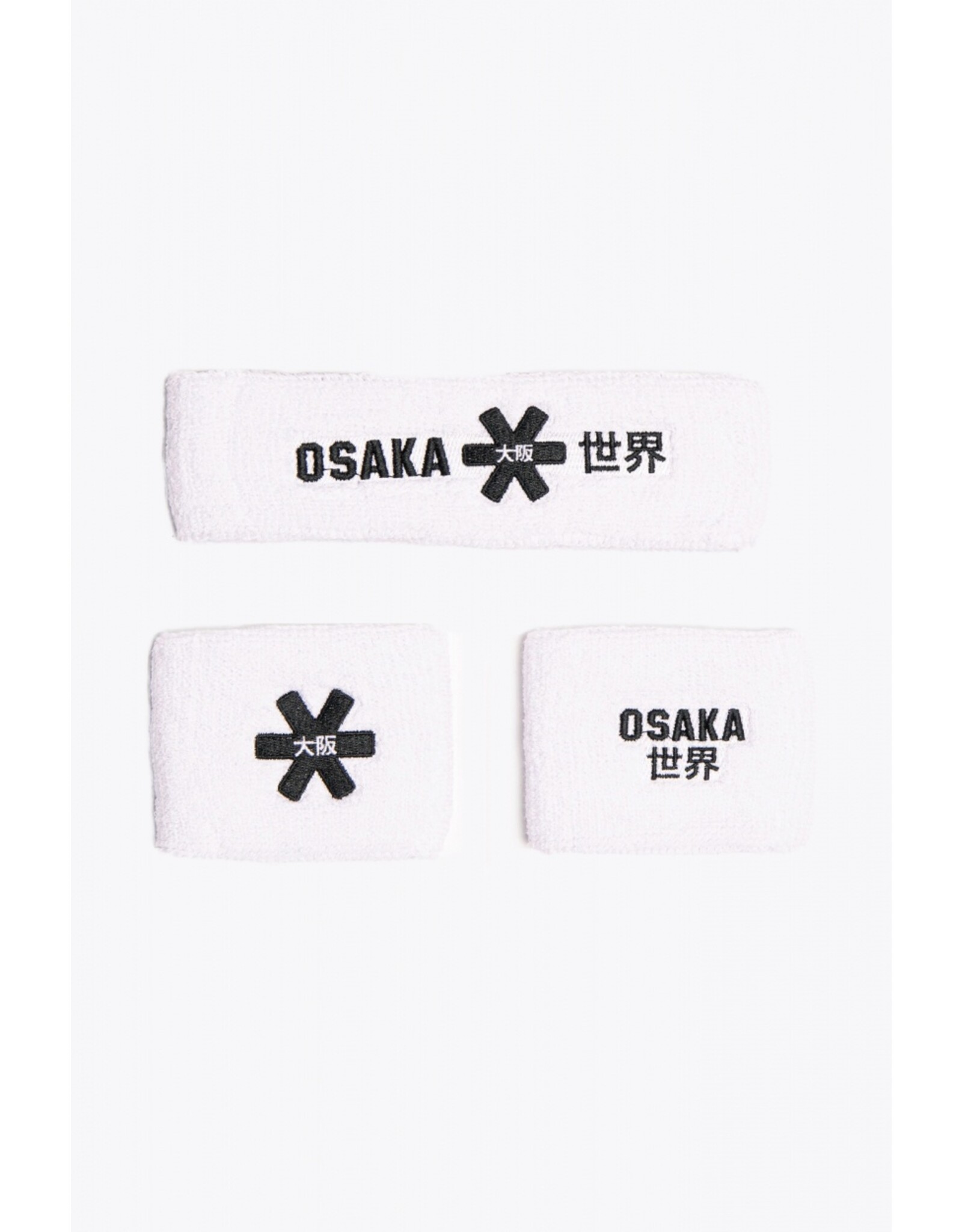 Osaka SWEATBAND SET 2.0-WHITE