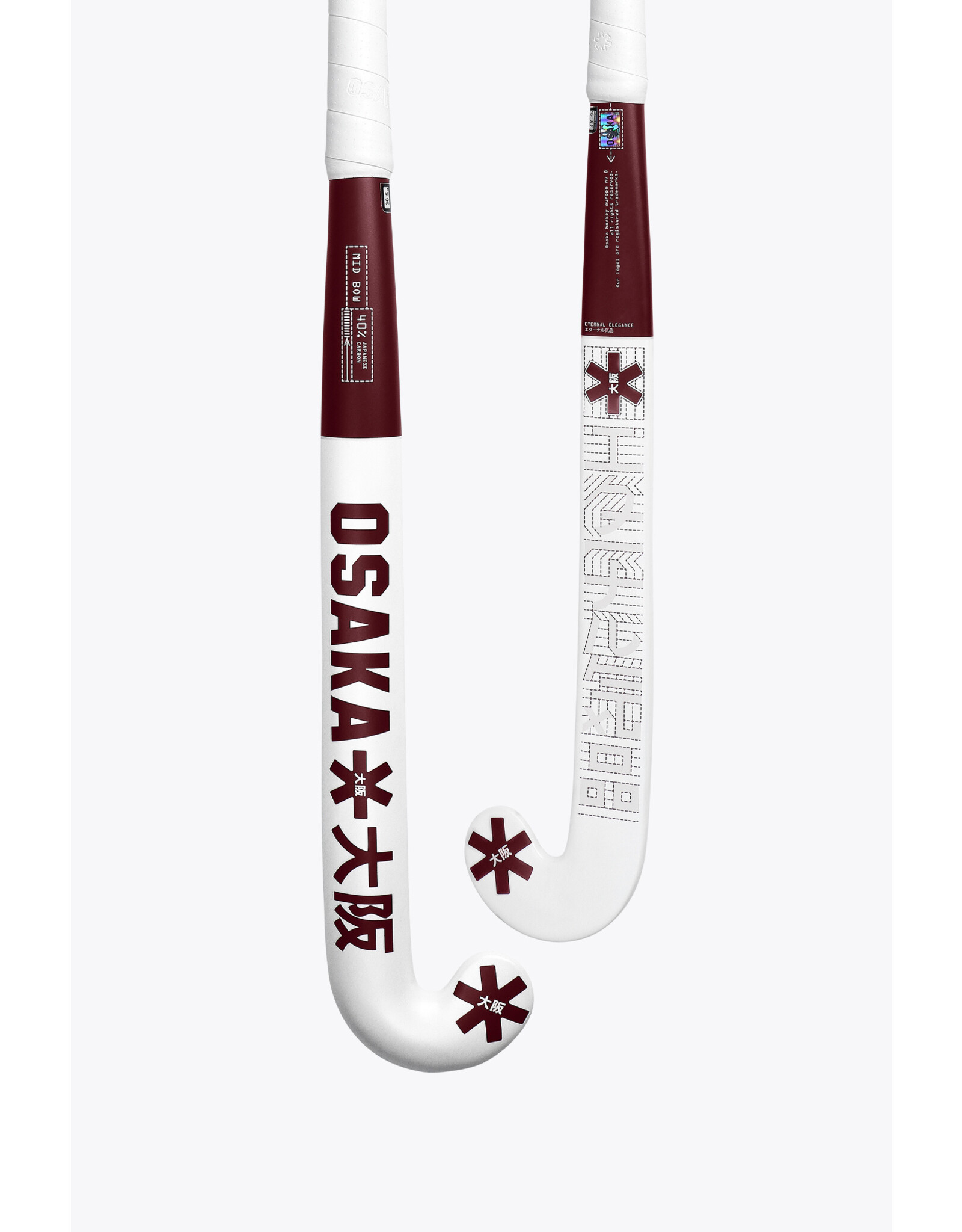 Osaka MID BOW 40-CHERRY LACQUER