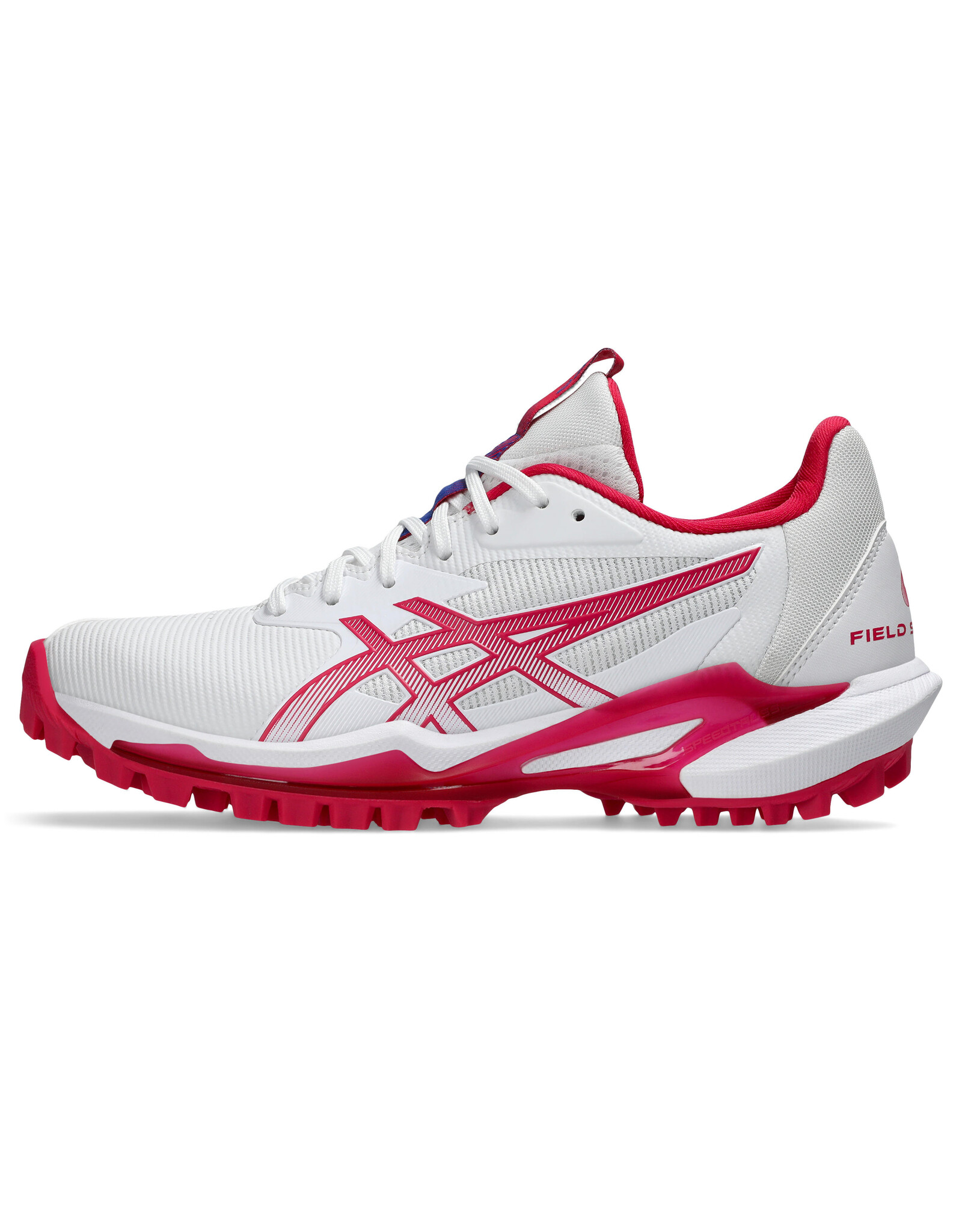 Asics FIELD SPEED FF 2-Dames-WHITE/BRIGHT ROSE