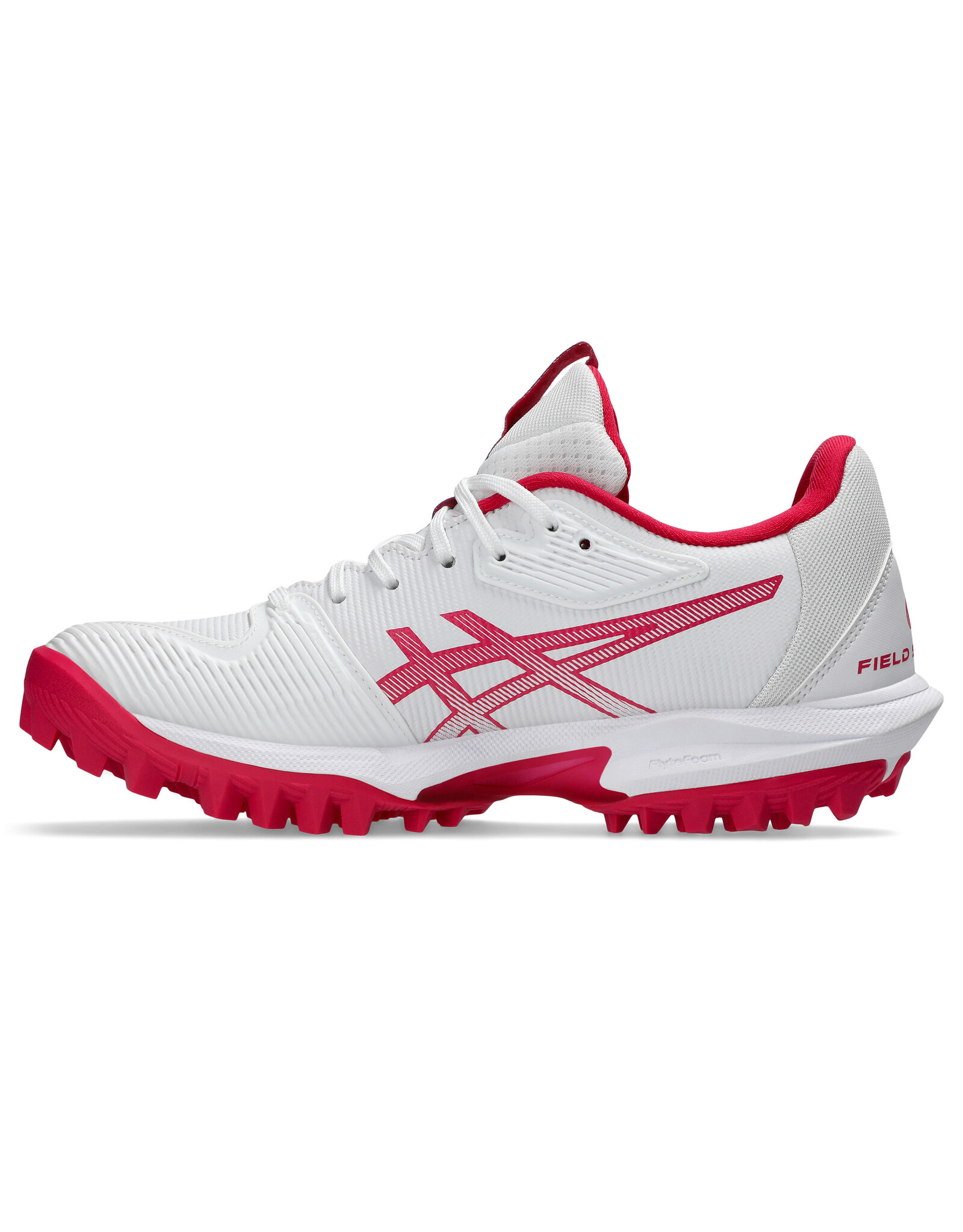 Asics FIELD SPEED FF 2-Dames-WHITE/BRIGHT ROSE