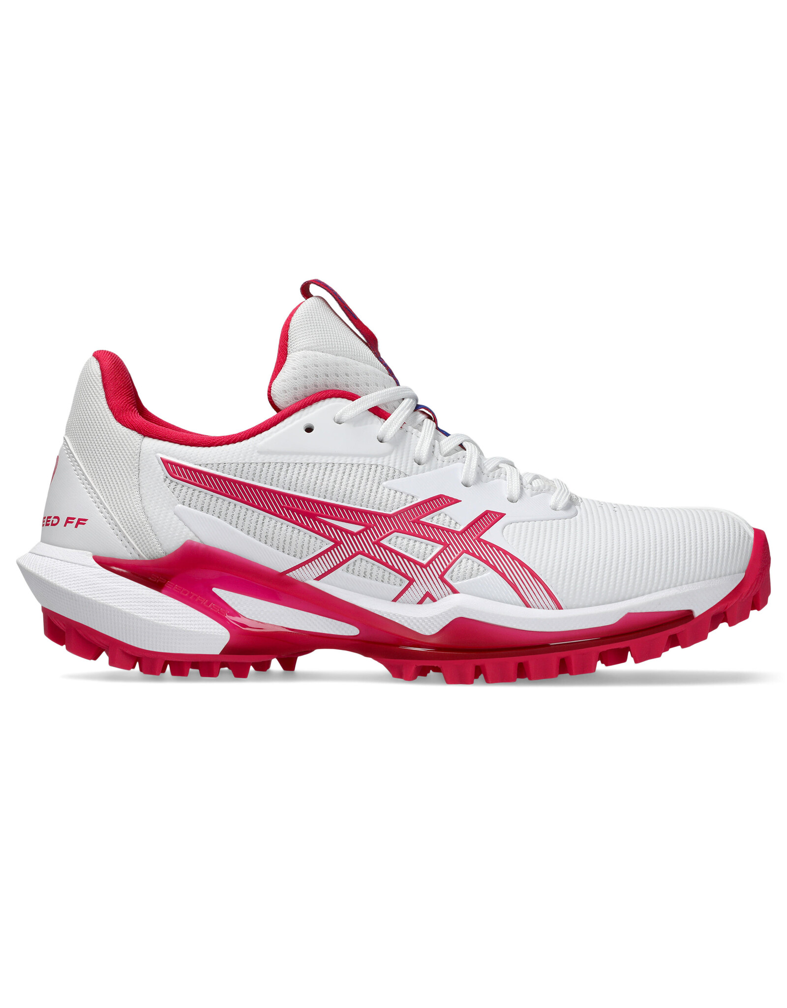 Asics FIELD SPEED FF 2-Dames-WHITE/BRIGHT ROSE