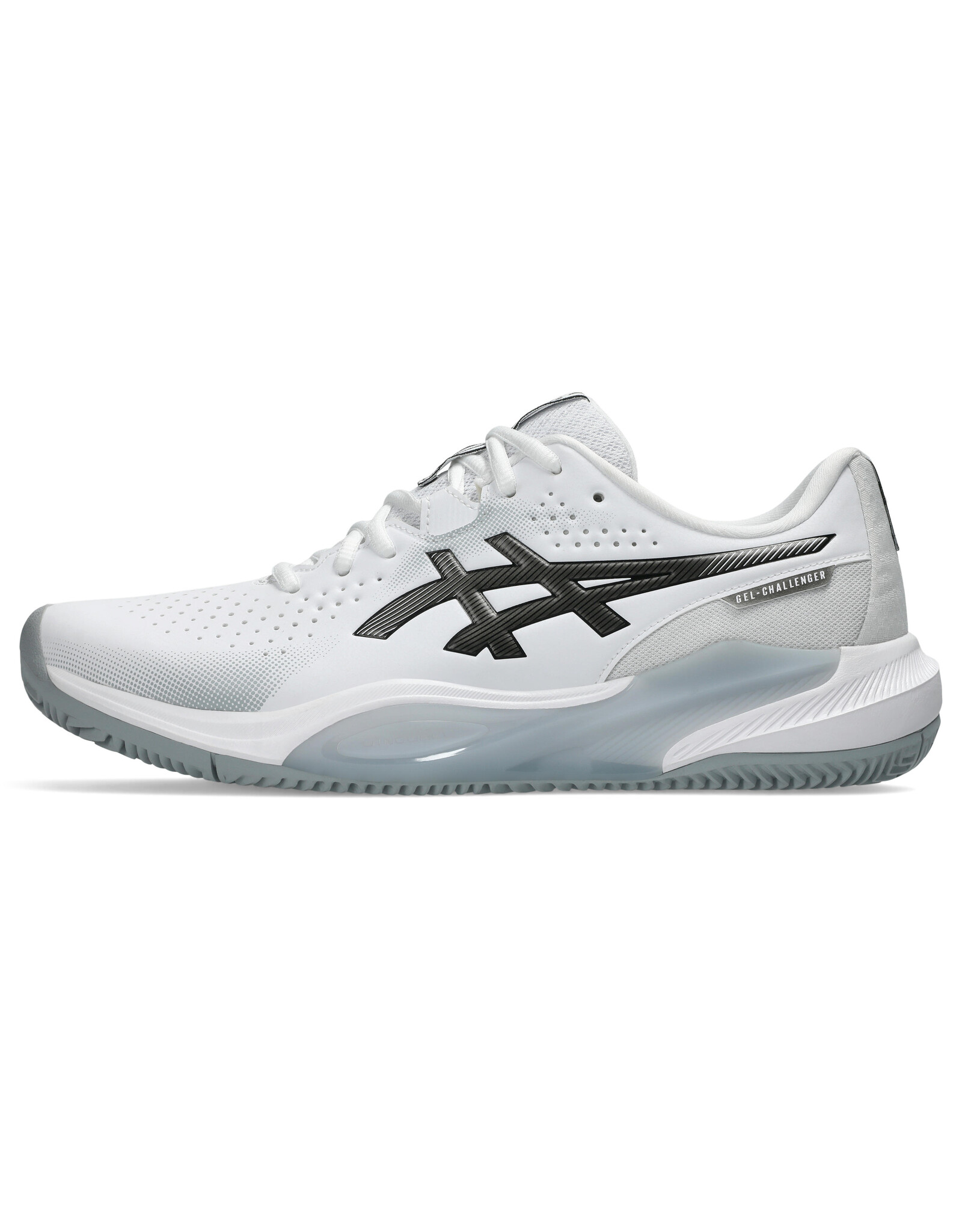 Asics GEL-CHALLENGER 15 CLAY-Heren-WHITE/GUNMETAL