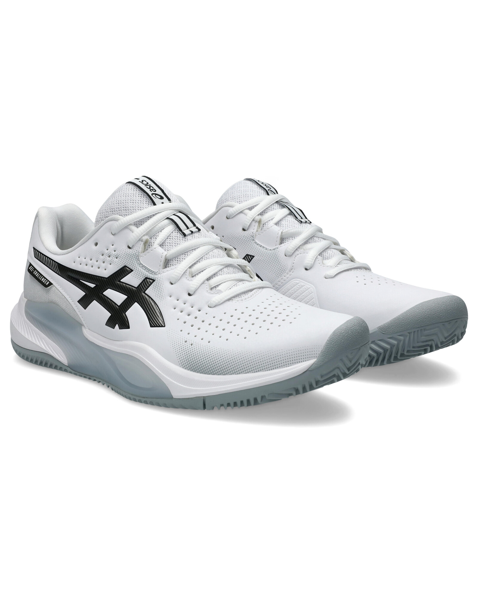 Asics GEL-CHALLENGER 15 CLAY-Heren-WHITE/GUNMETAL