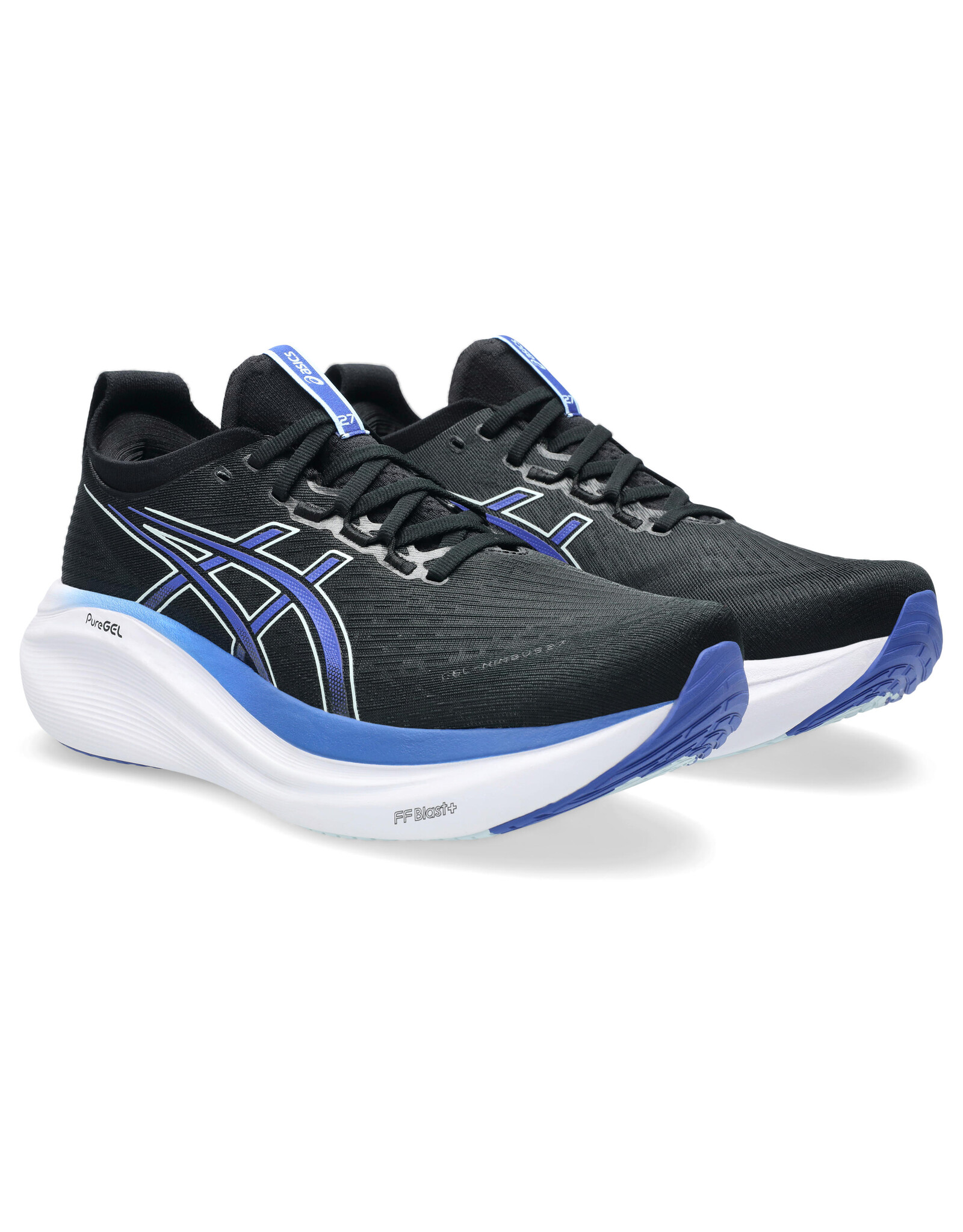 Asics GEL-NIMBUS 27-Heren-BLACK/DARK COBALT