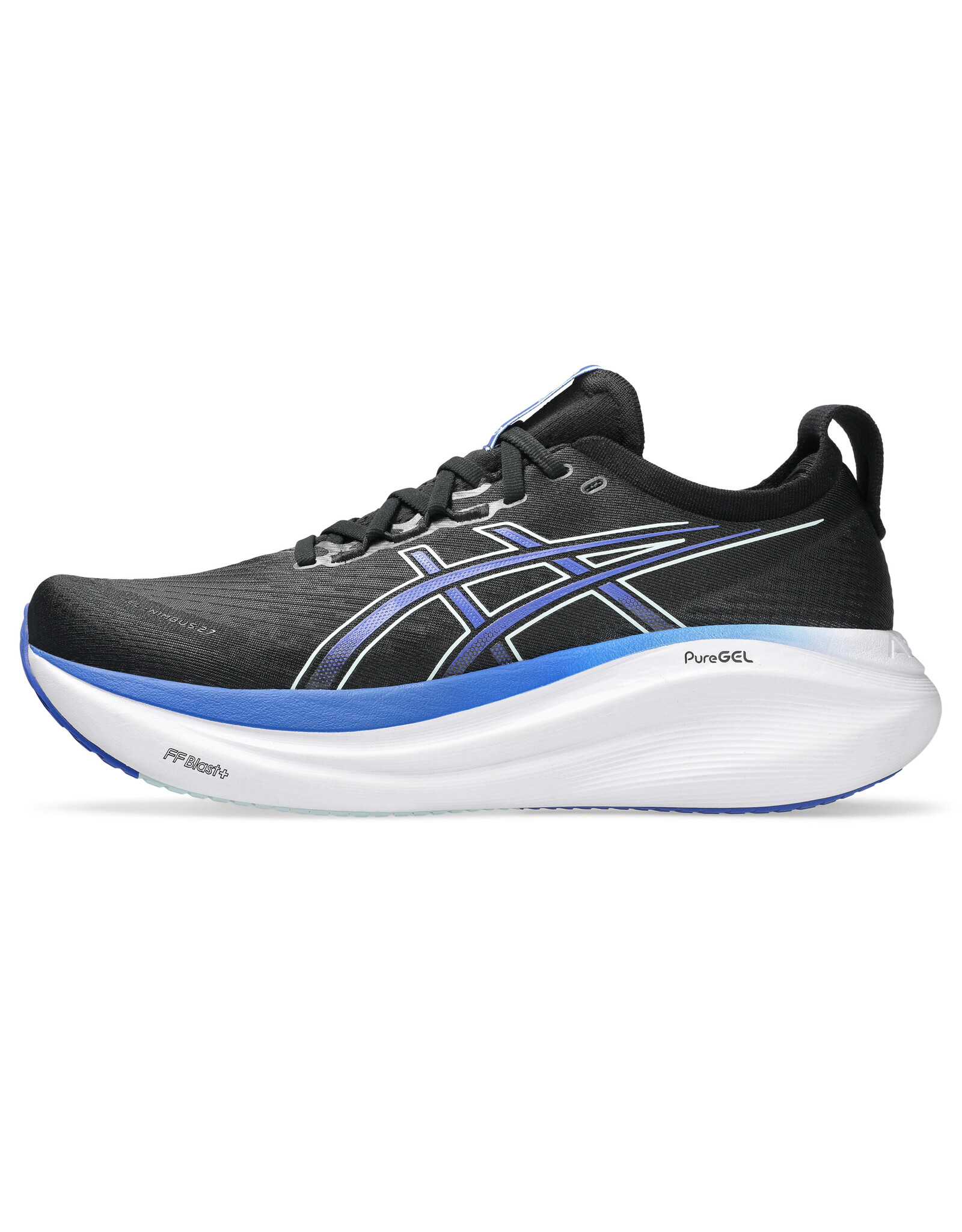 Asics GEL-NIMBUS 27-Heren-BLACK/DARK COBALT