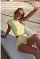 Fittastic Shorts-Sunny yellow