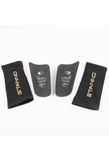 Stanno Dome Shin Guards-Grey-Gold