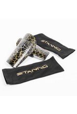 Stanno Dome Shin Guards-Grey-Gold