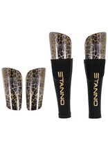 Stanno Dome Shin Guards-Grey-Gold