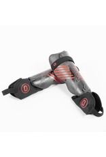 Stanno Liga IV Shin Guards-Black-Grey-Red