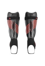 Stanno Liga IV Shin Guards-Black-Grey-Red