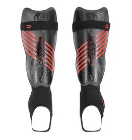 Stanno Liga IV Shin Guards-Black-Grey-Red