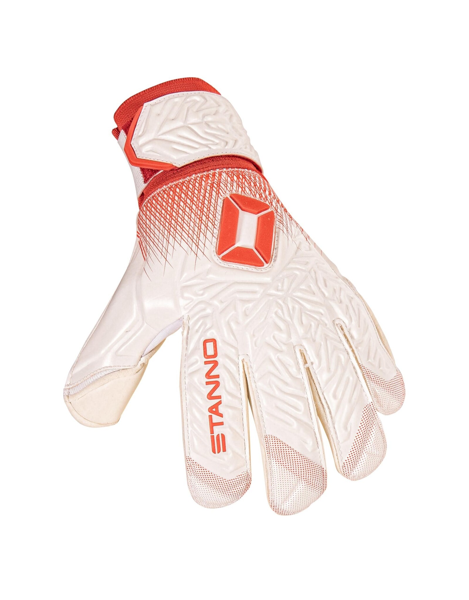 Stanno Ultimate Grip JR III Goalkeeper Gloves-White-Red