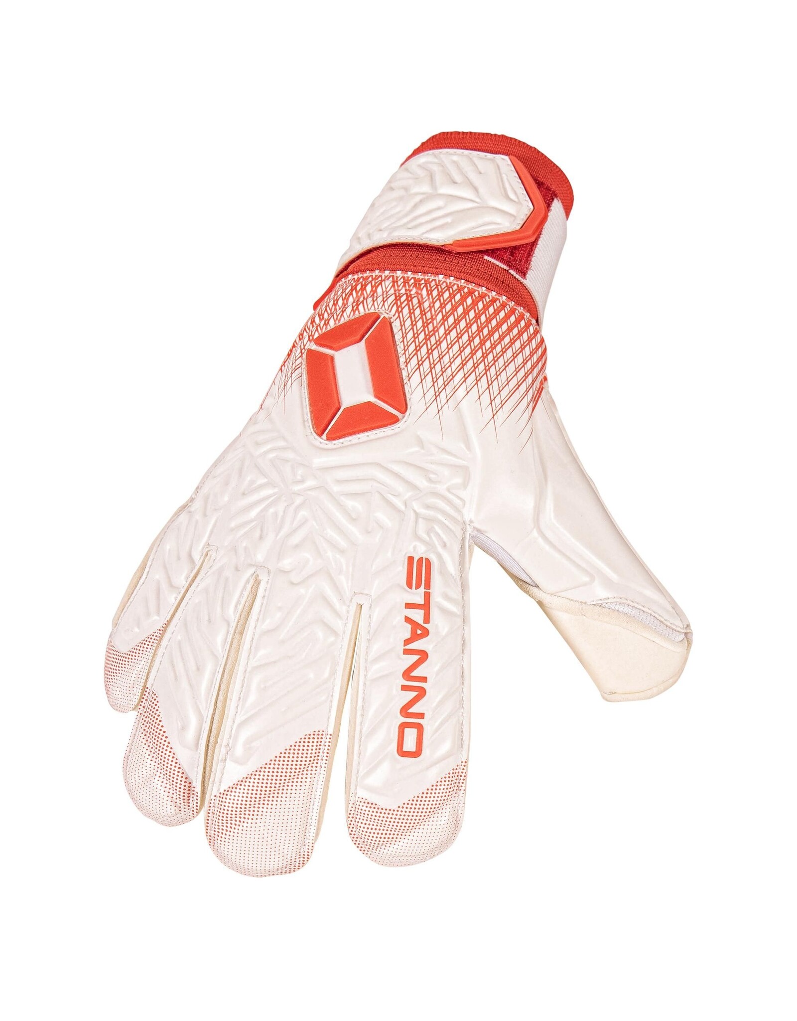 Stanno Ultimate Grip JR III Goalkeeper Gloves-White-Red