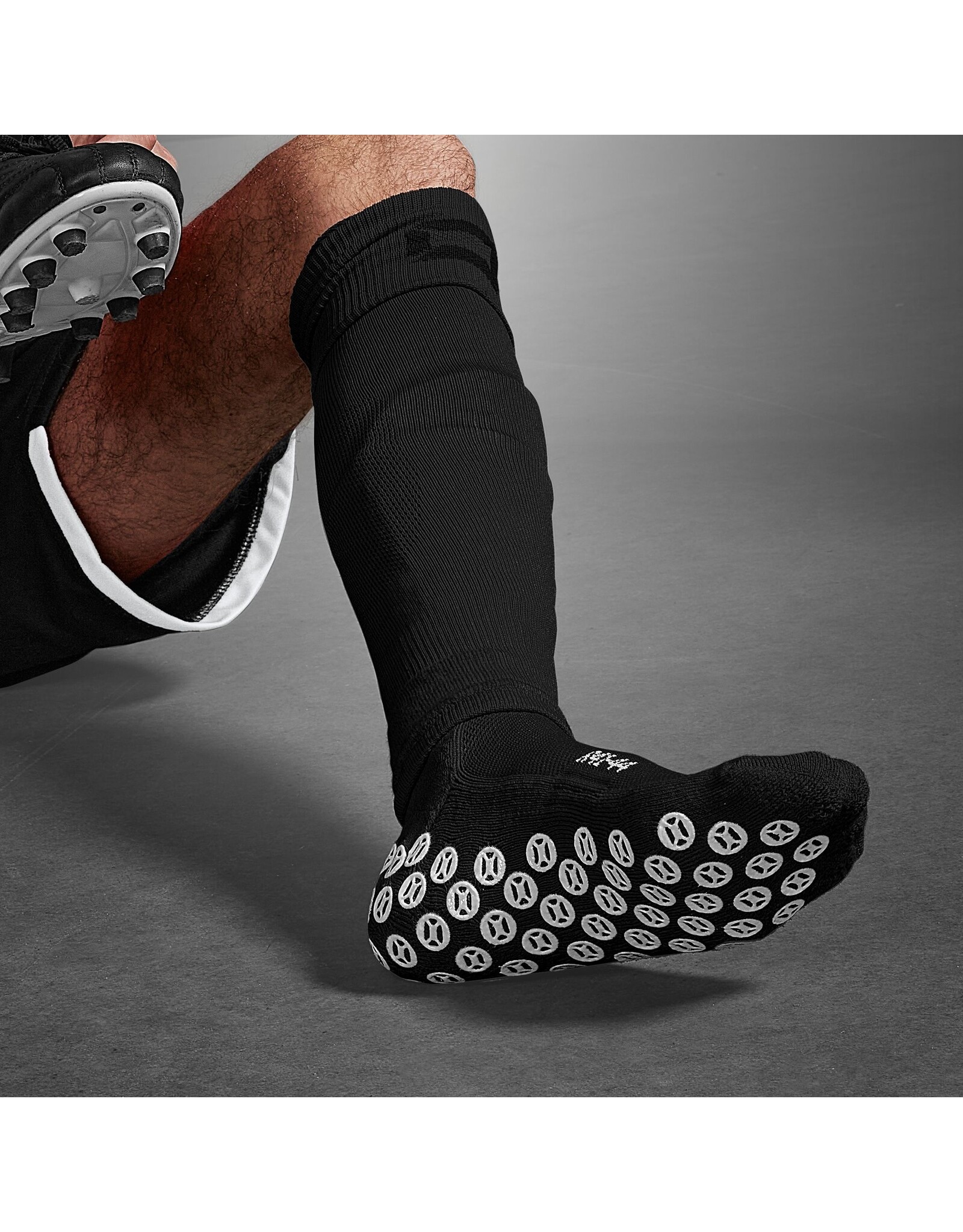 Stanno Raw Crew Socks - Black-White