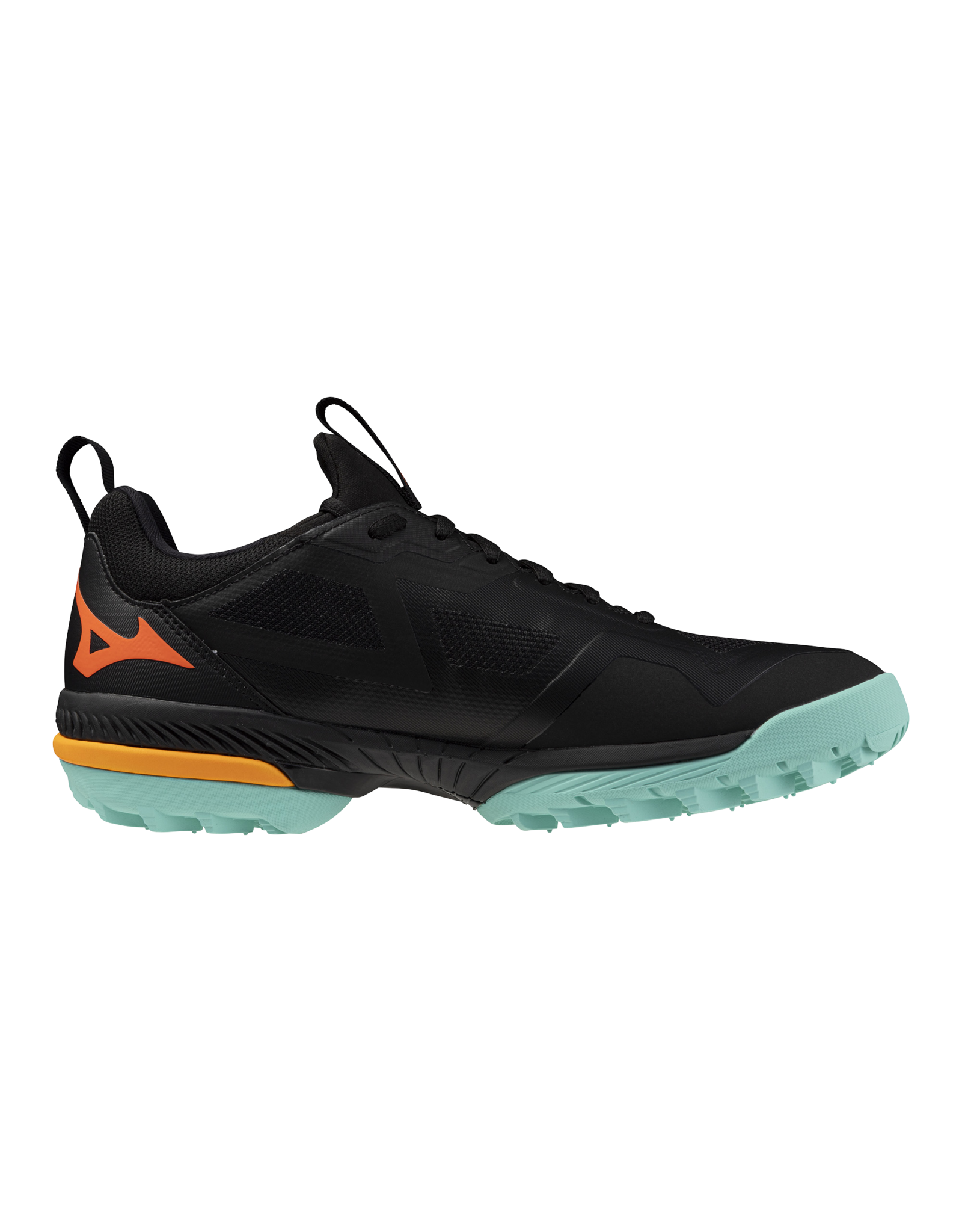 Mizuno SHOE WAVE PANTHERA-Unisex-Black/Tangelo/IceGreen