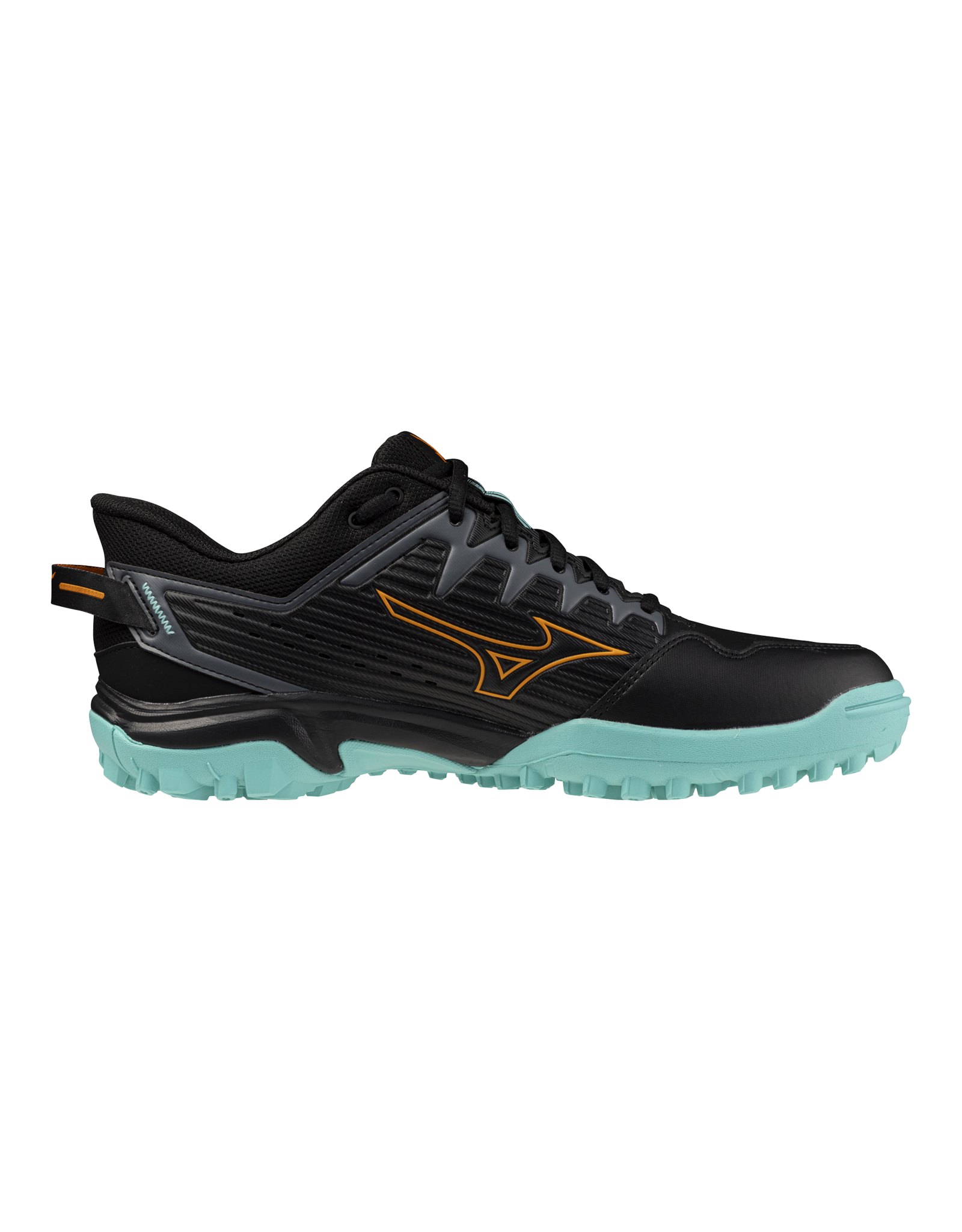 Mizuno SHOE WAVE LYNX-Unisex-Black/Tangelo/IceGreen