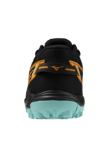 Mizuno SHOE WAVE LYNX-Kinderen-Black/Tangelo/IceGreen