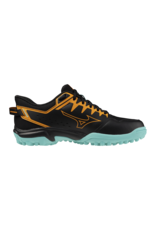 Mizuno SHOE WAVE LYNX-Kinderen-Black/Tangelo/IceGreen