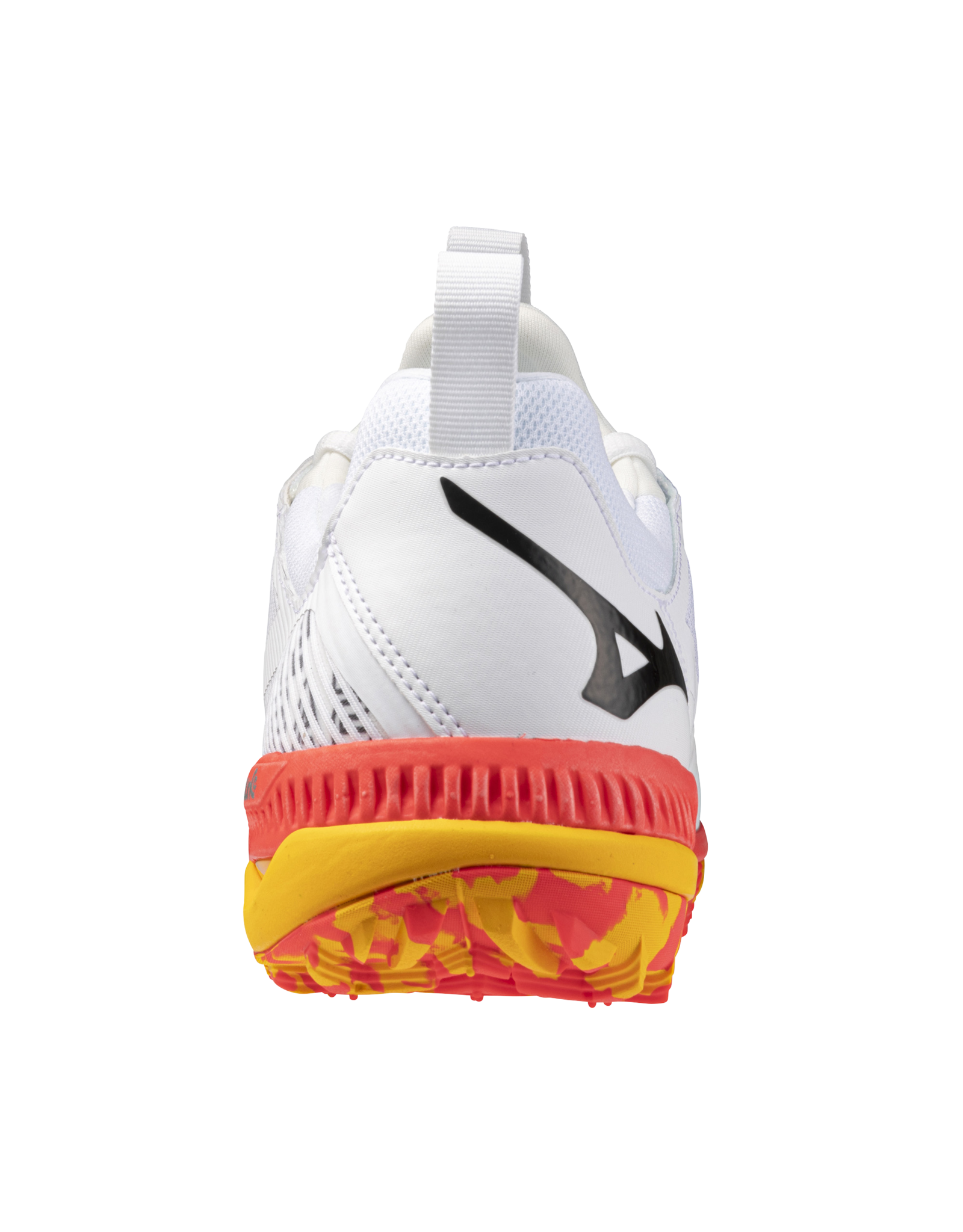 Mizuno SHOE WAVE PANTHERA-Unisex-White/FieryCoral2/Citrus