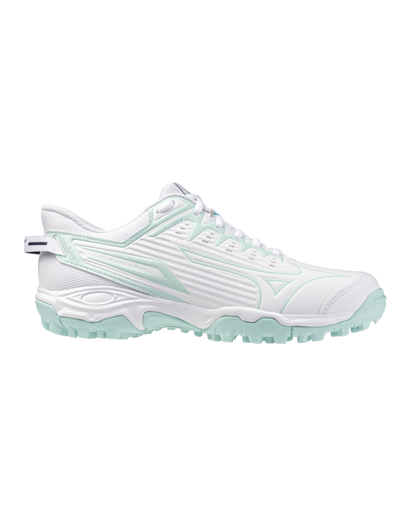 Mizuno SHOE WAVE LYNX-Kinderen-White/BlueTint