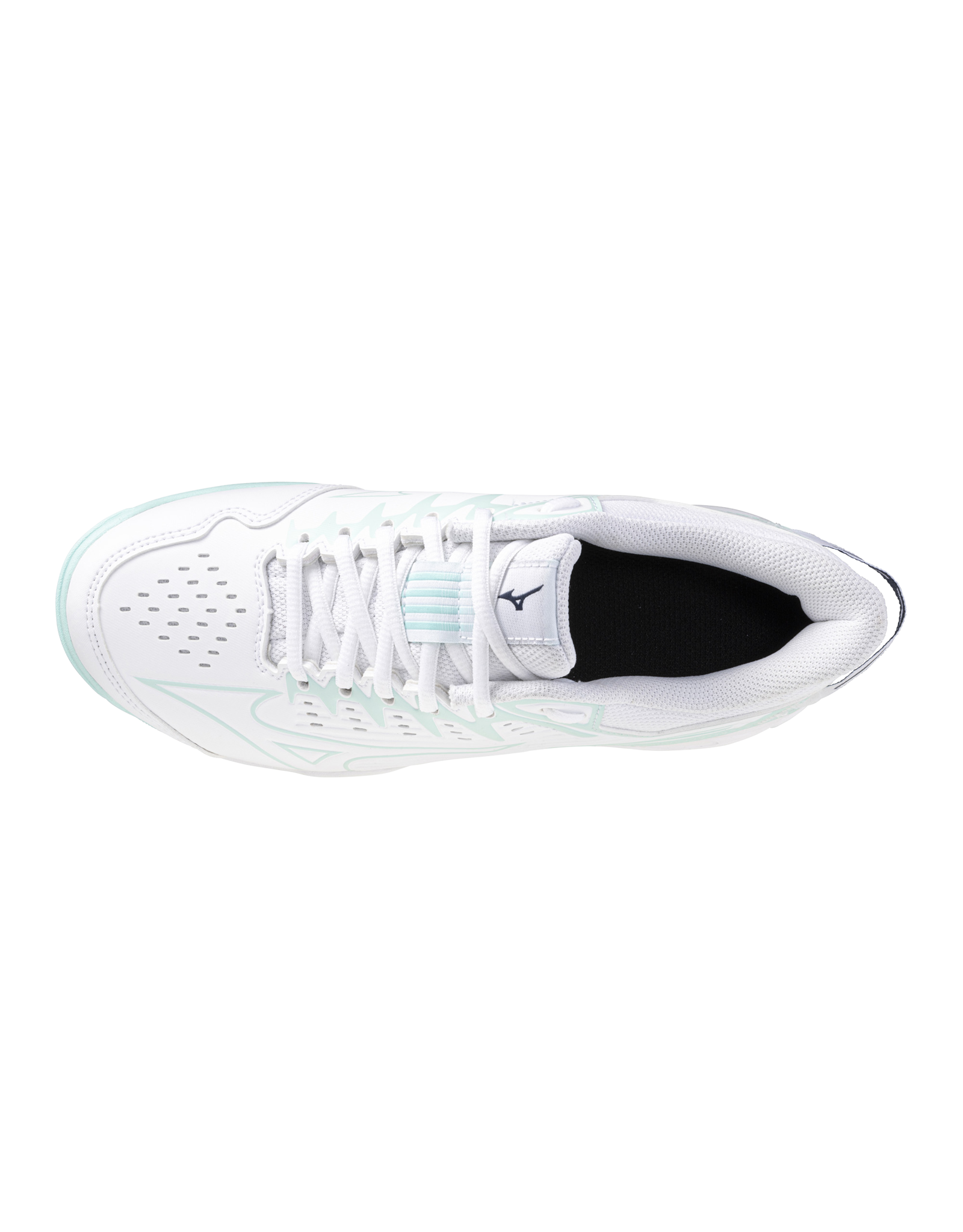 Mizuno SHOE WAVE LYNX-Kinderen-White/BlueTint