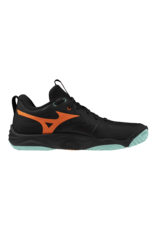 Mizuno SHOE WAVE MOMENTUM ELITE-Unisex-Black/Tangelo/IceGreen