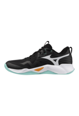 Mizuno SHOE WAVE MOMENTUM PRO-Unisex-Black/Tangelo/IceGreen